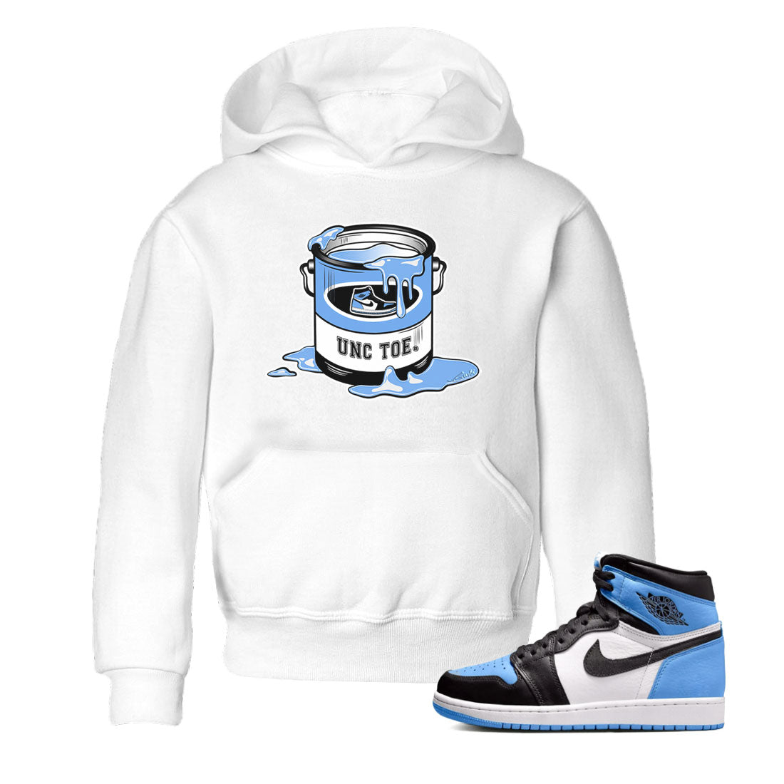 Bucket snkmatch Tee Kids - Air Jordan 1 UNC Toe