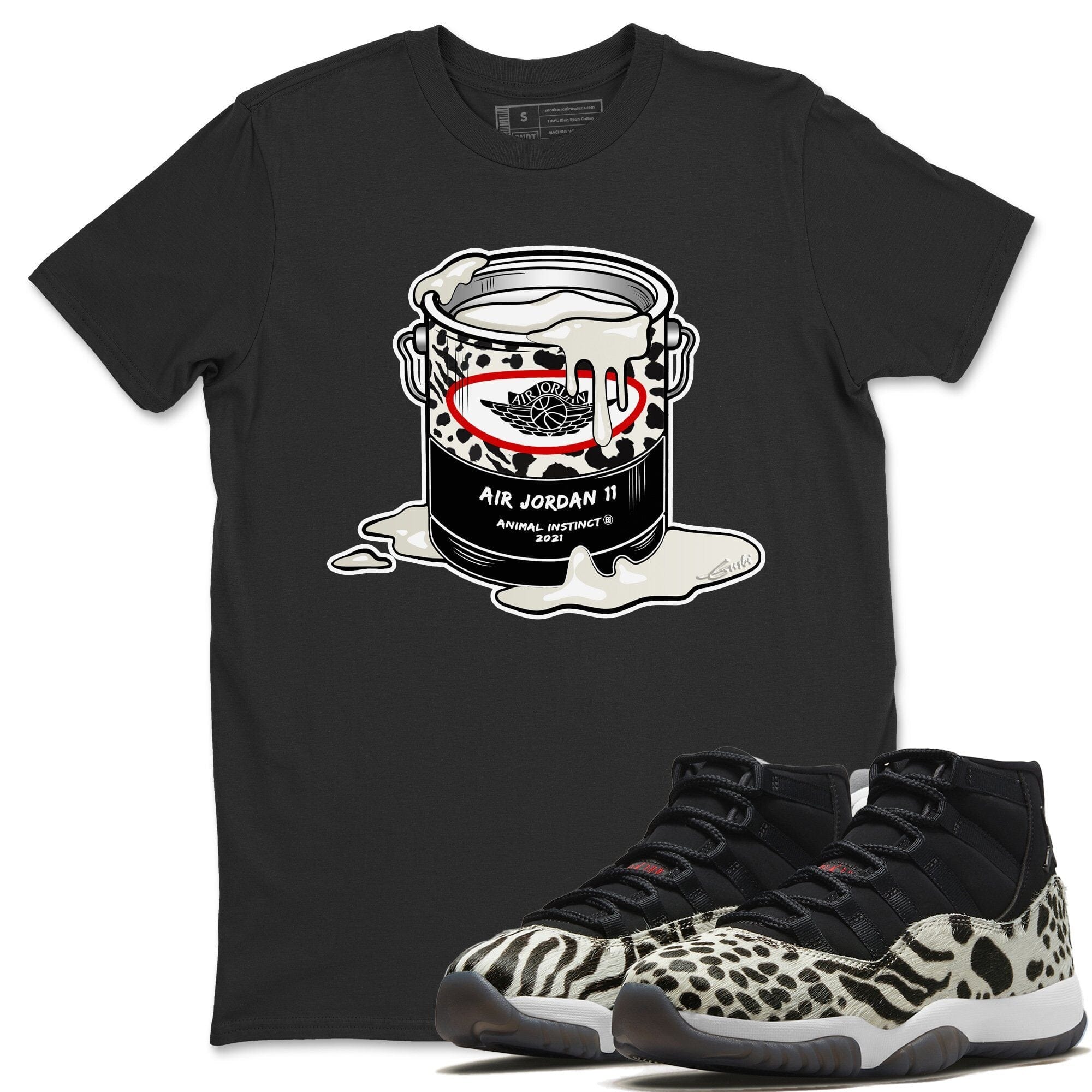 Bucket Unisex Tops - Air Jordan 11 Animal Instinct
