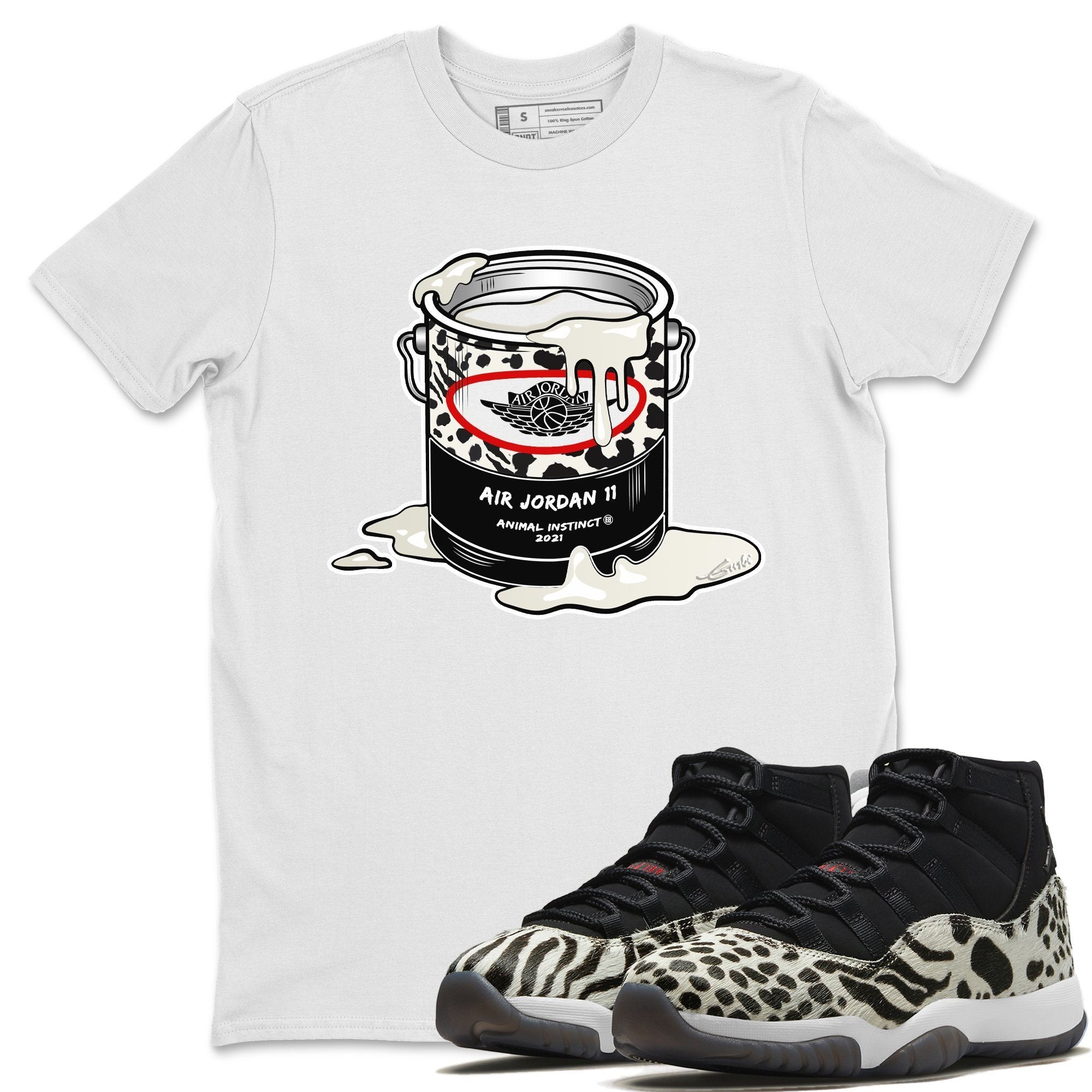 Bucket Unisex Tops - Air Jordan 11 Animal Instinct