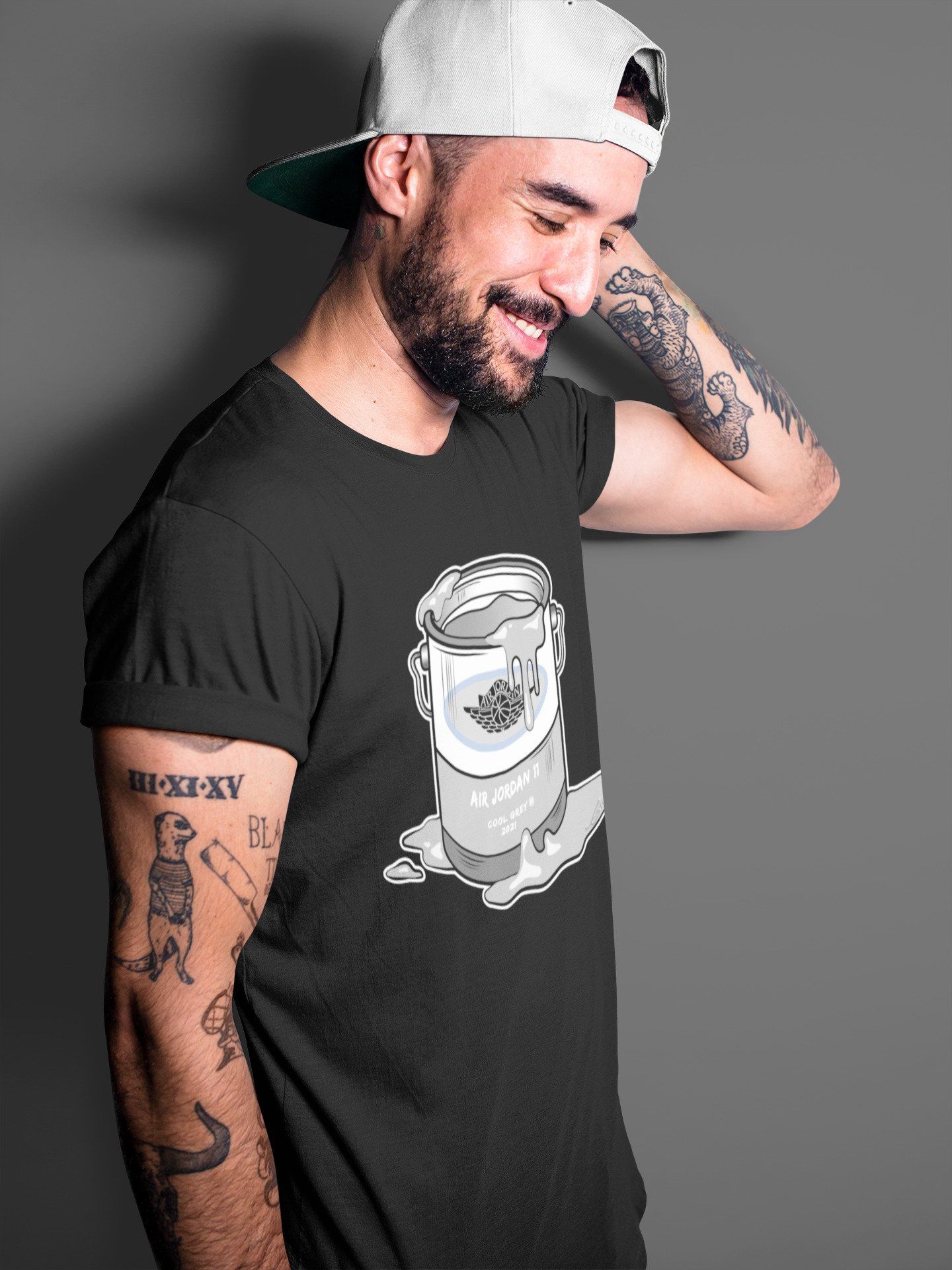 Bucket Unisex Tops - Air Jordan 11 Cool Grey