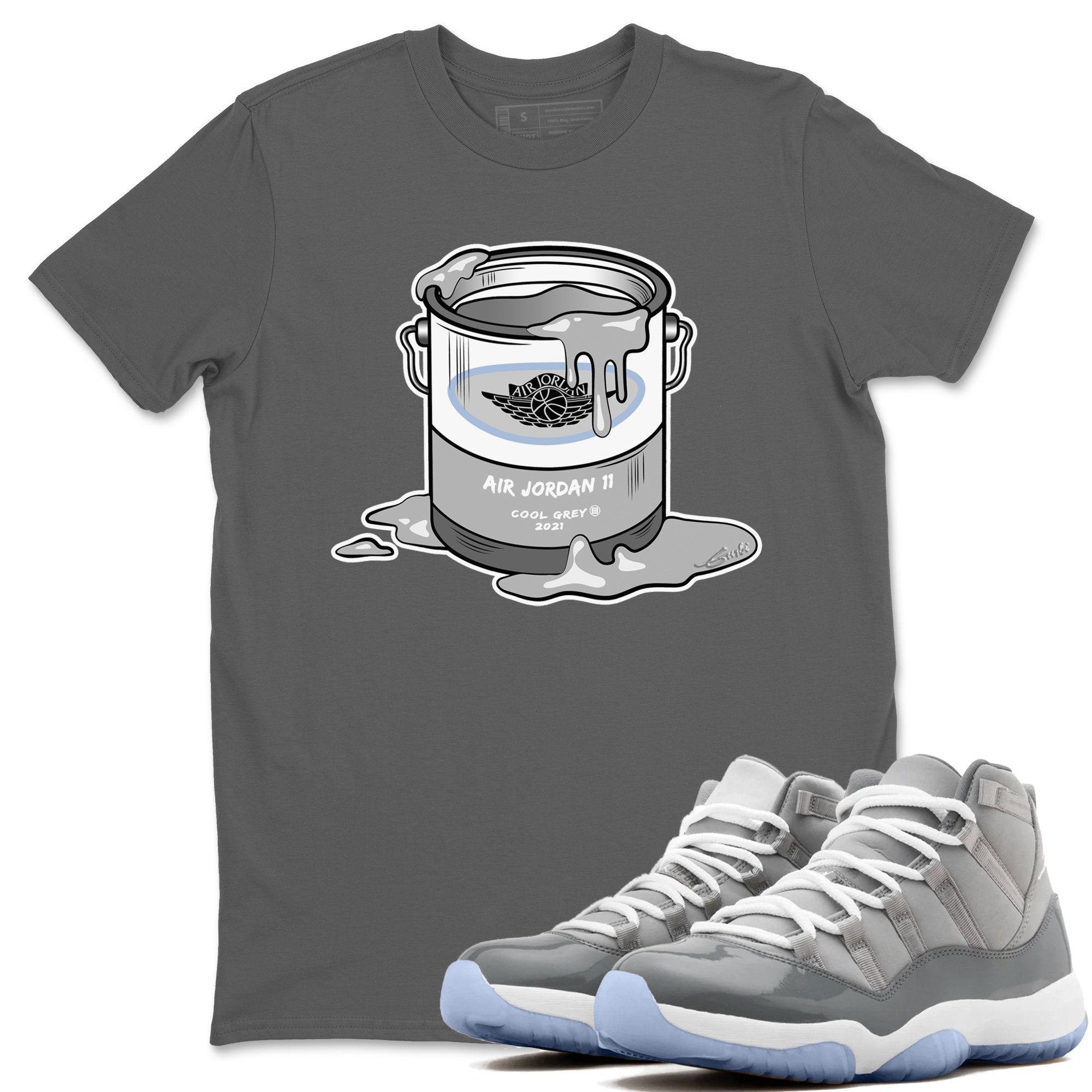 Bucket Unisex Tops - Air Jordan 11 Cool Grey
