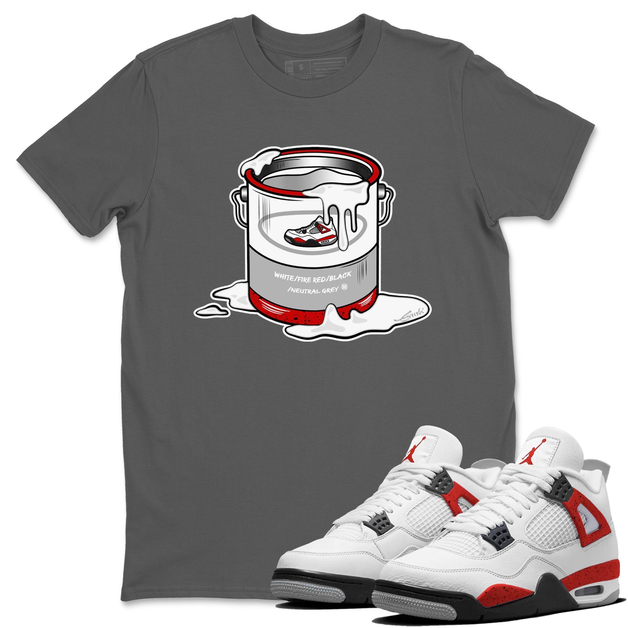 Bucket Unisex Tops - Air Jordan 4 Red Cement