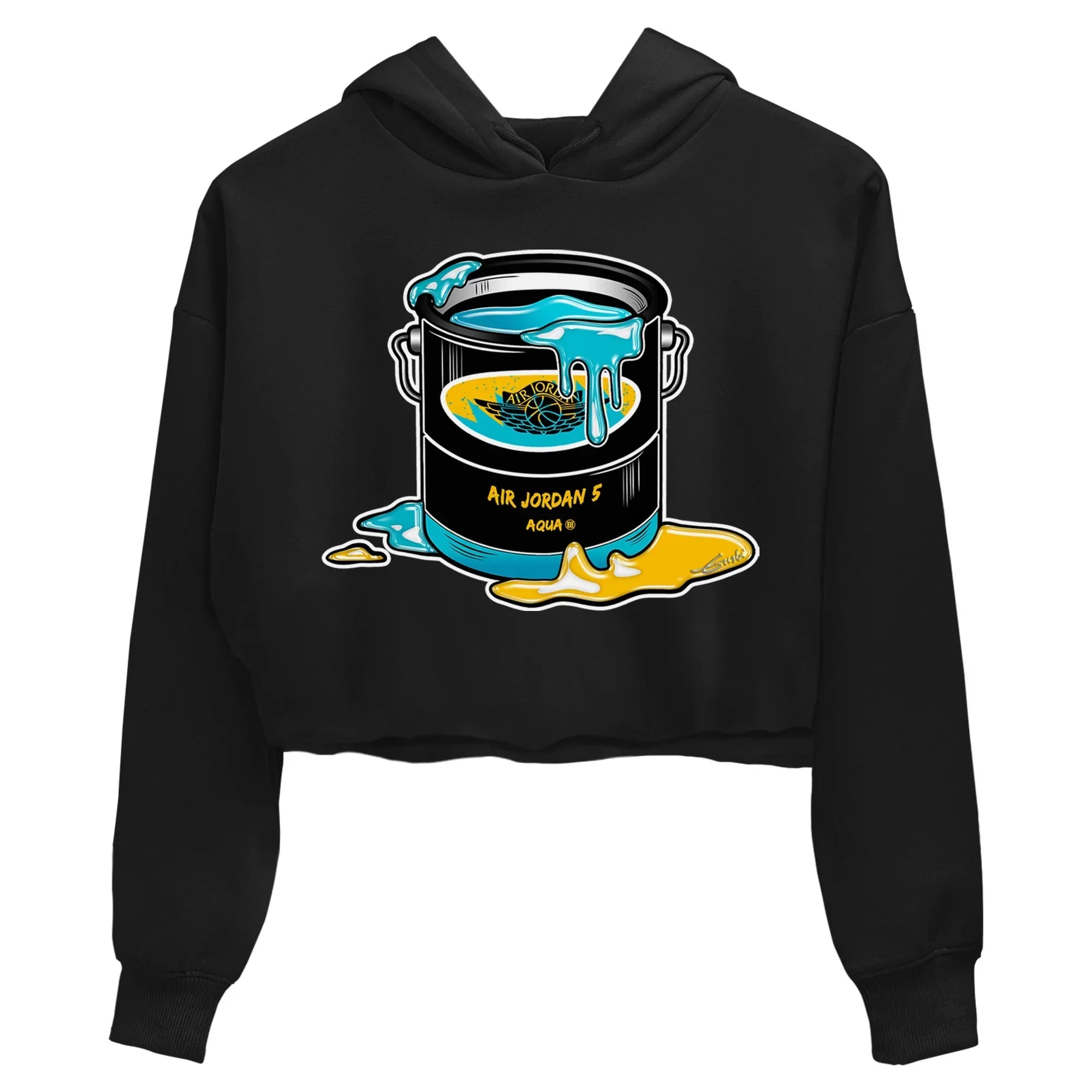 Bucket Women's Tops - Air Jordan 5 Aqua