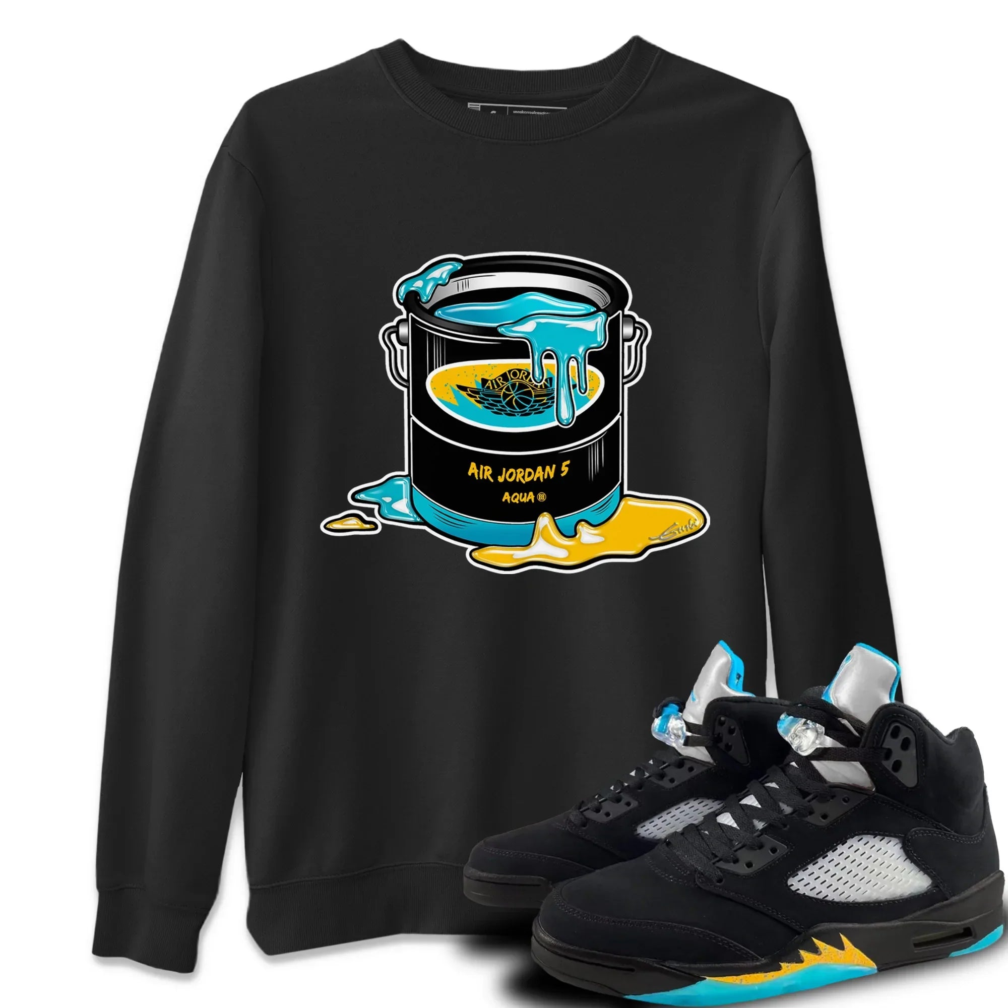 Bucket Unisex Tops - Air Jordan 5 Aqua