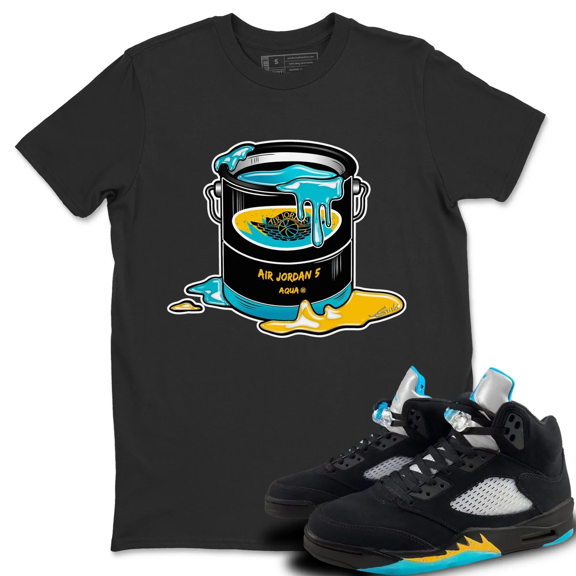 Bucket Unisex Tops - Air Jordan 5 Aqua