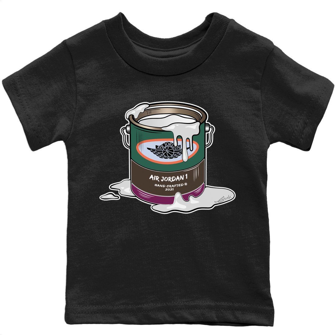 Bucket Kids Tops - Air Jordan 1 Hand Crafted