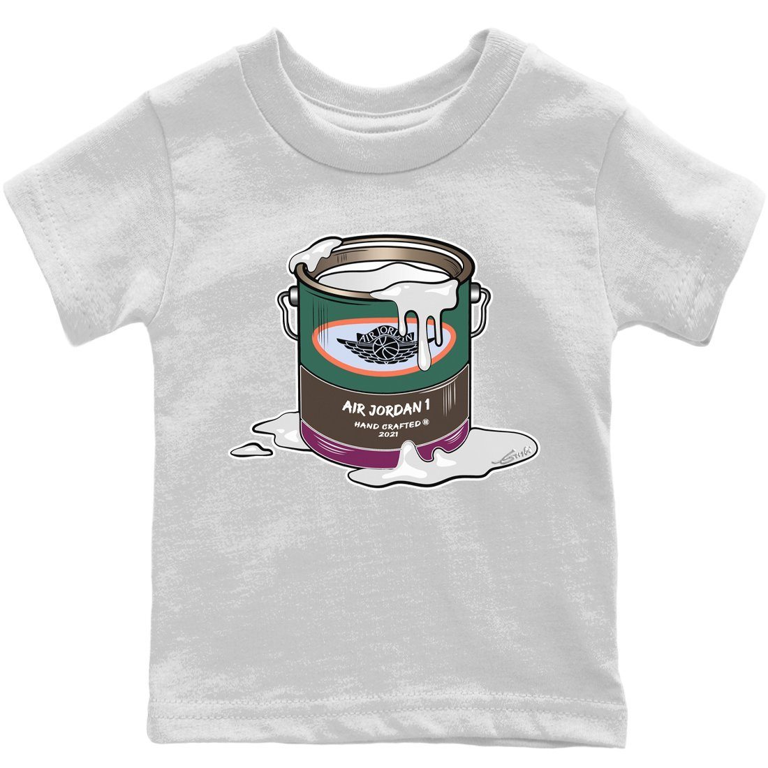 Bucket Kids Tops - Air Jordan 1 Hand Crafted