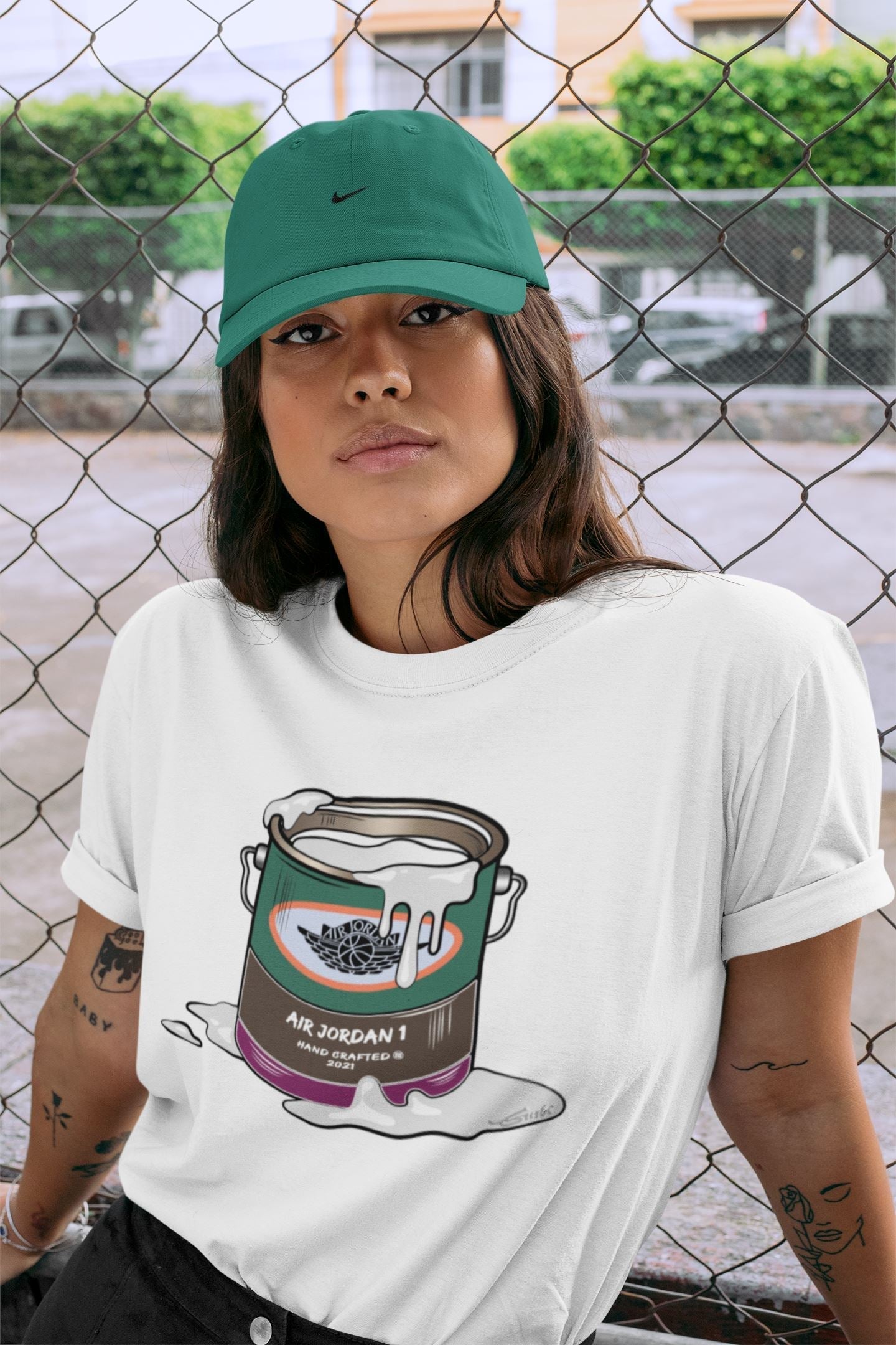 Bucket Unisex Tops - Air Jordan 1 Hand Crafted
