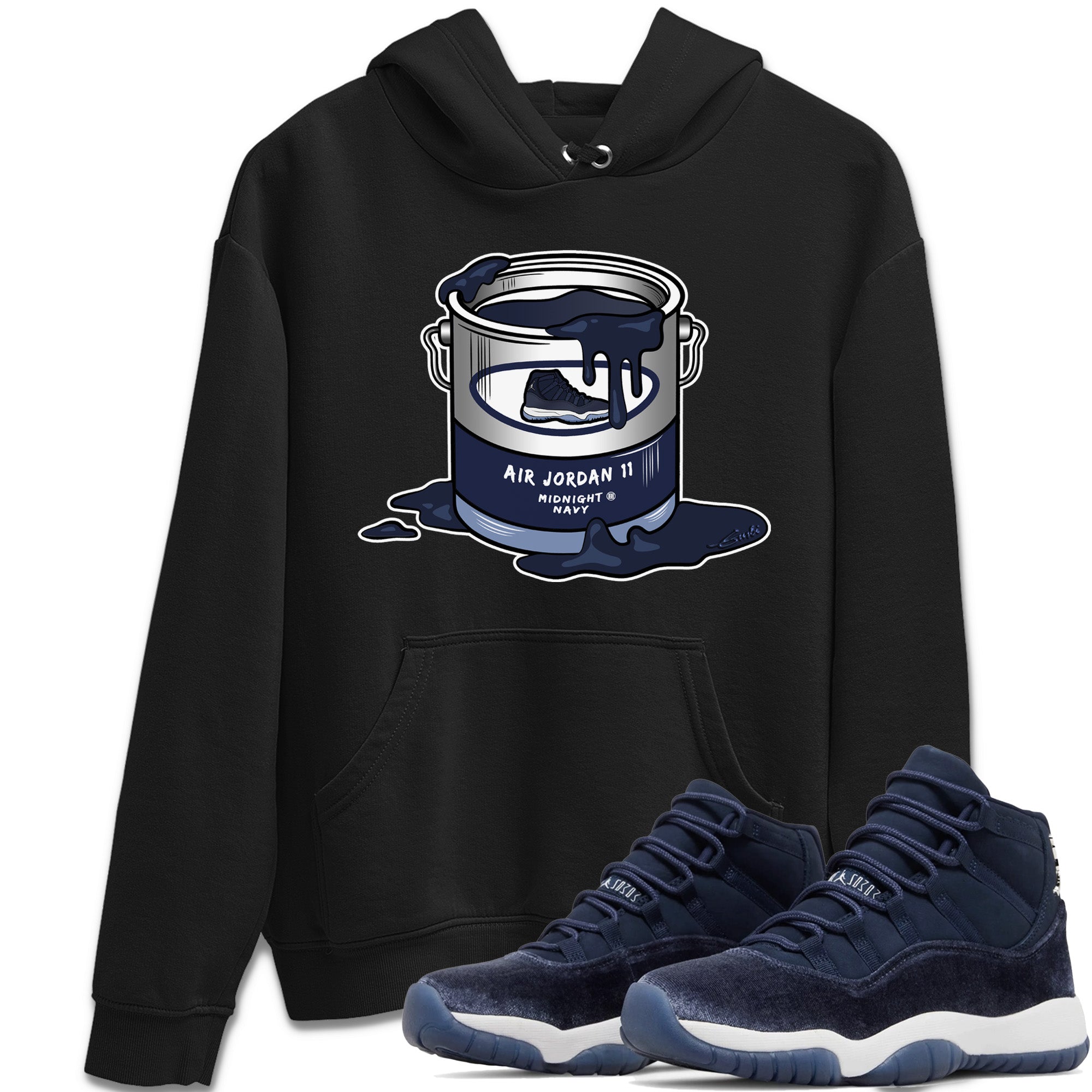 Bucket Unisex Tops - Air Jordan 11 Midnight Navy