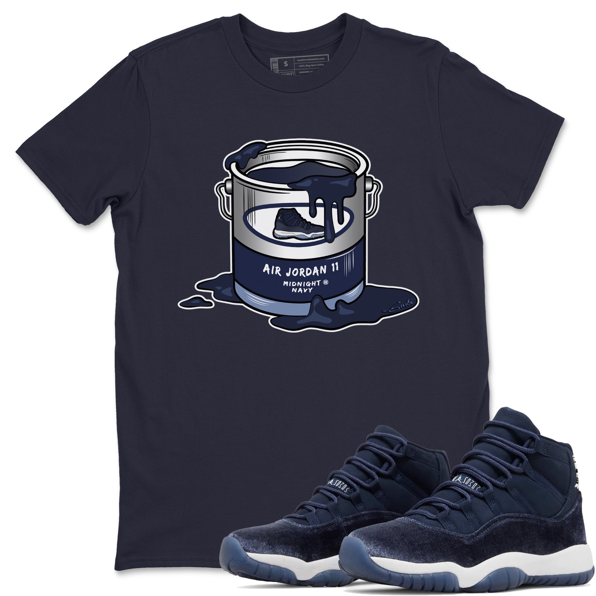Bucket Unisex Tops - Air Jordan 11 Midnight Navy