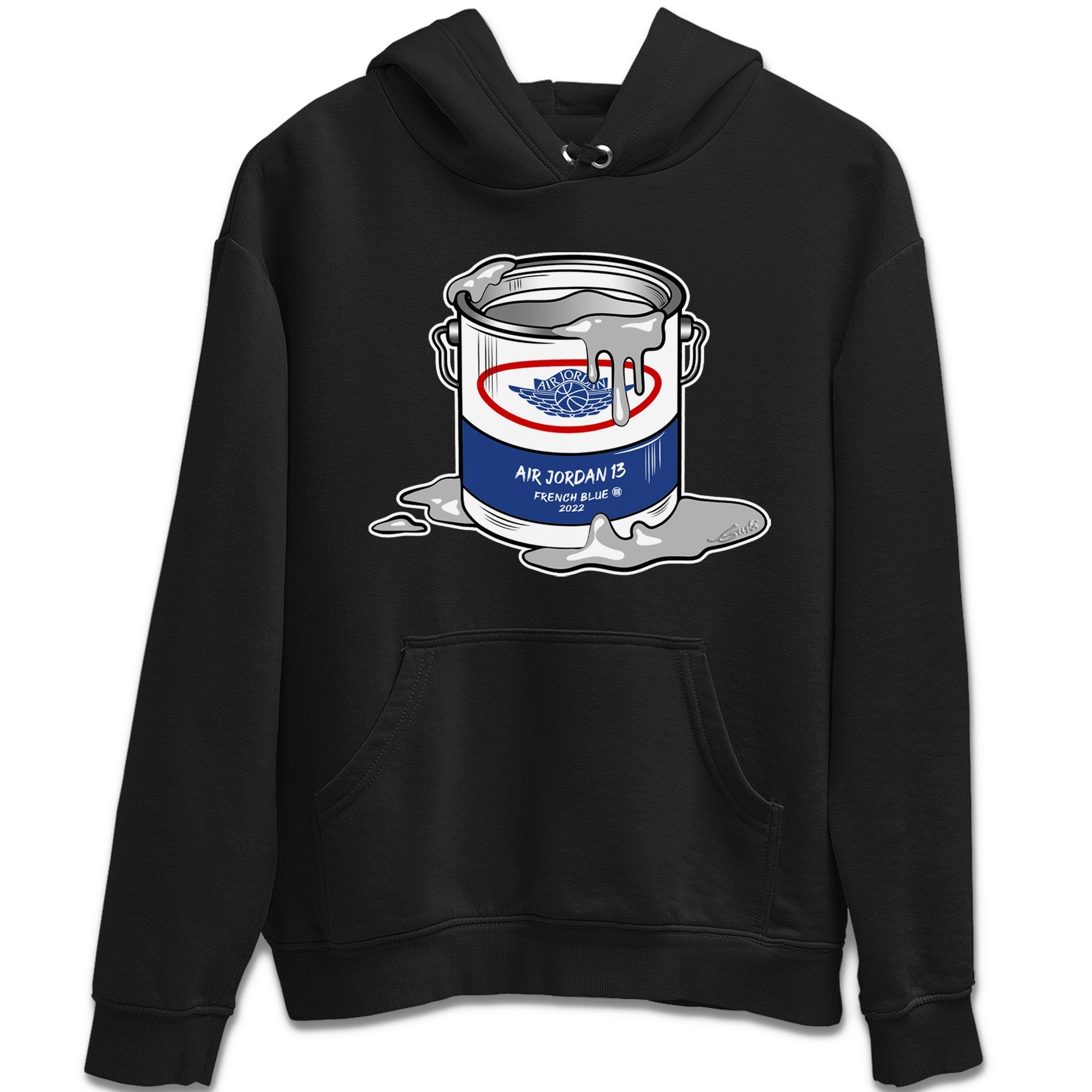 Bucket Unisex Tops - Air Jordan 13 French Blue