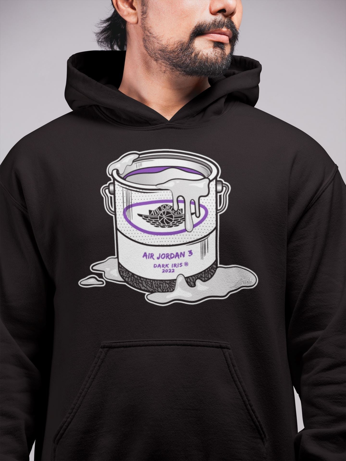 Bucket Unisex Tops - Air Jordan 3 Dark Iris
