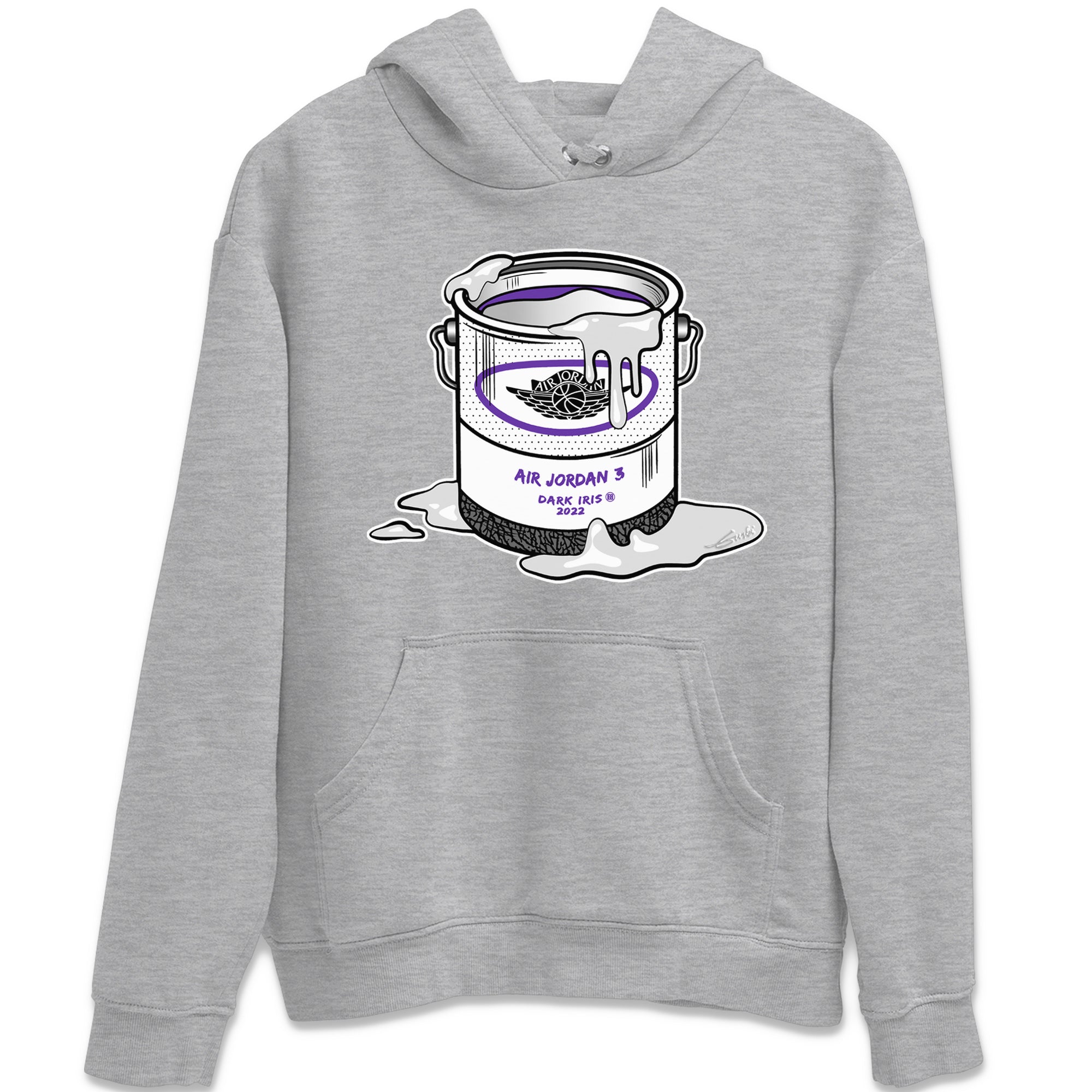 Bucket Unisex Tops - Air Jordan 3 Dark Iris