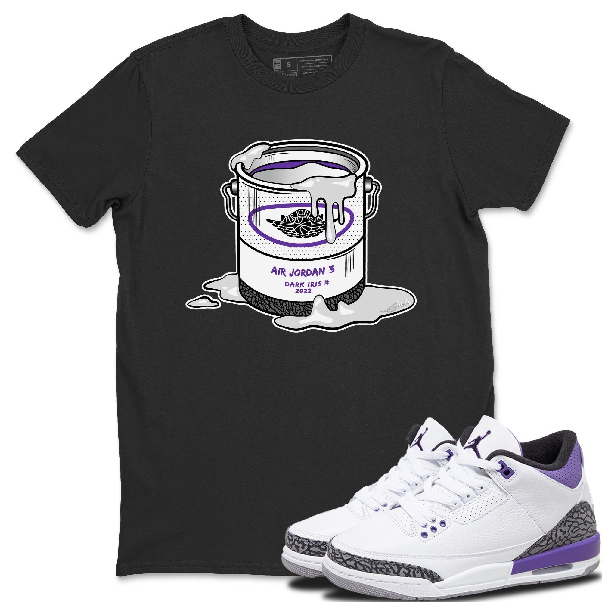 Bucket Unisex Tops - Air Jordan 3 Dark Iris