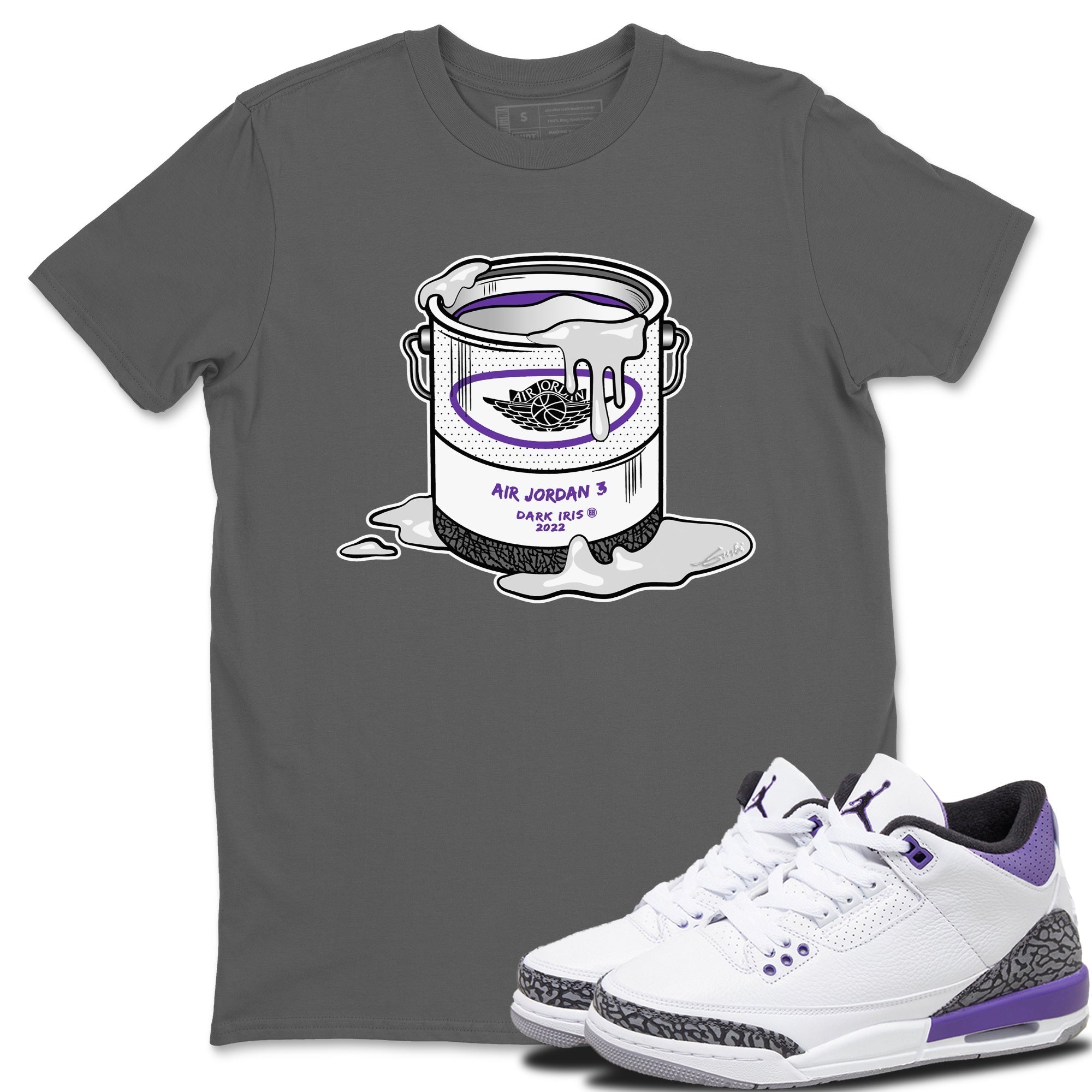 Bucket Unisex Tops - Air Jordan 3 Dark Iris