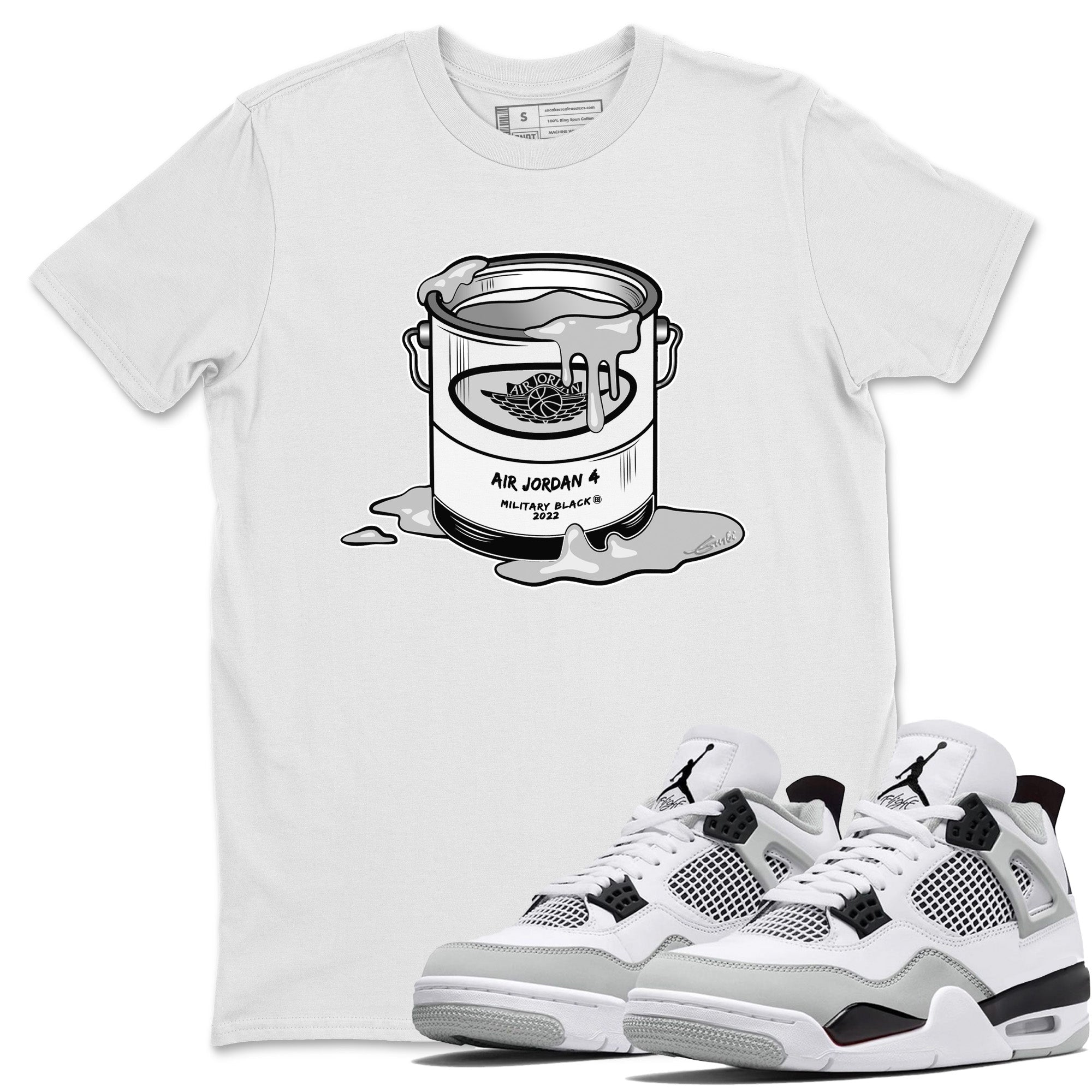 Bucket Unisex Tops - Air Jordan 4 Military Black
