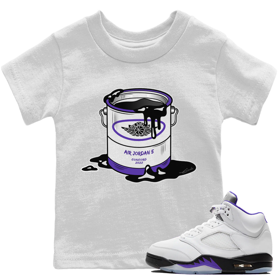 Bucket Kids Tops - Air Jordan 5 Concord
