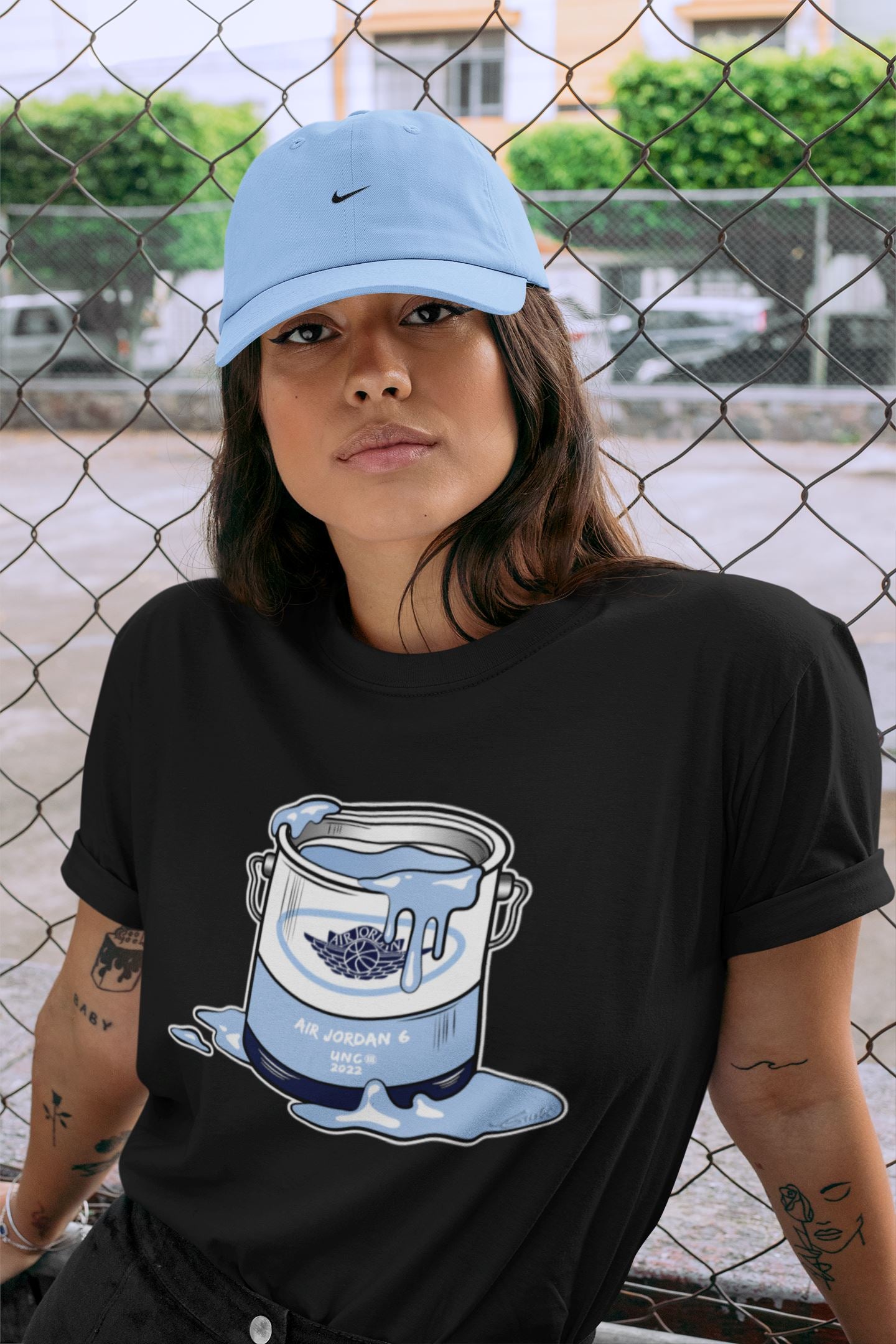 Bucket Unisex Tops - Air Jordan 6 UNC
