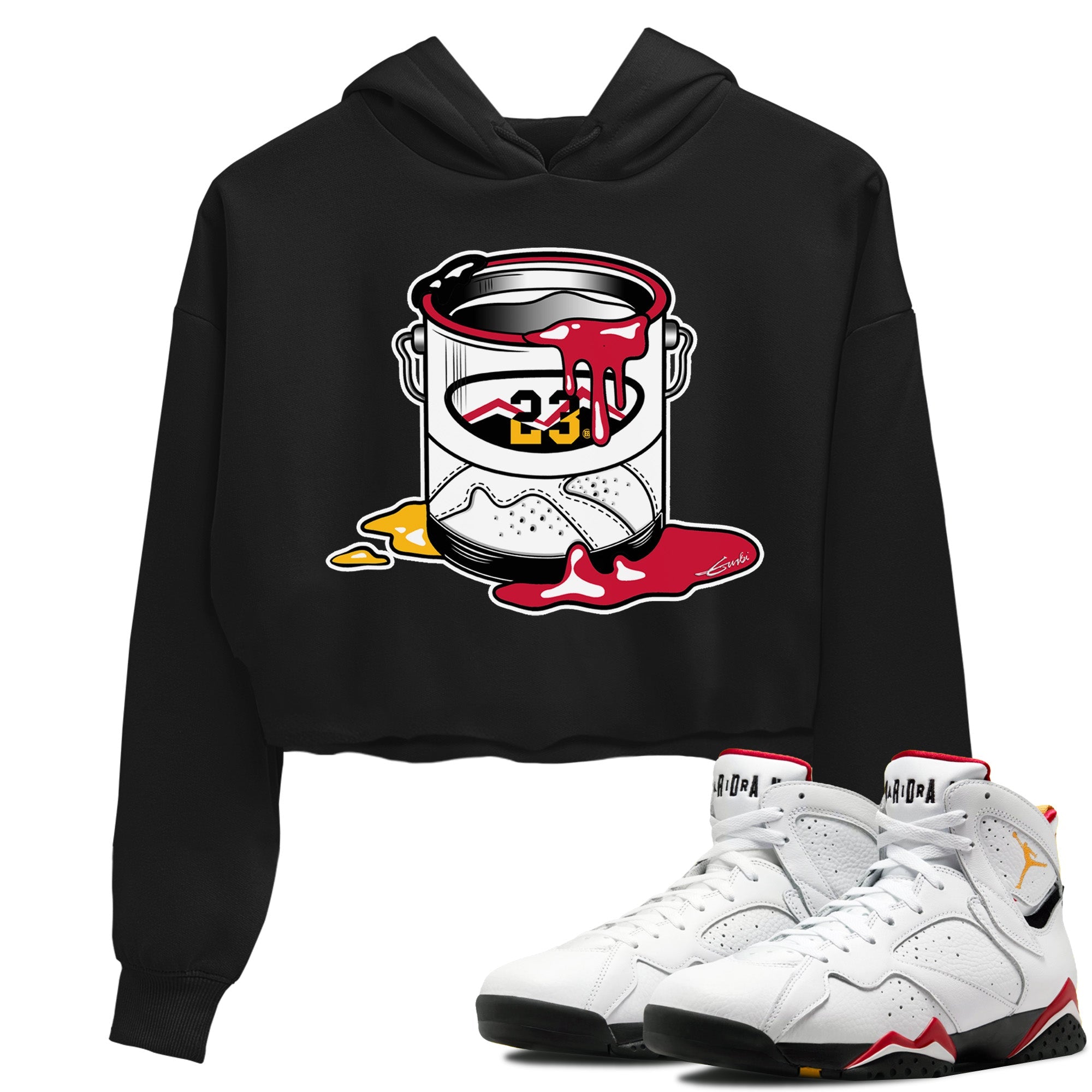 Bucket Women's Tops - Air Jordan 7 Cardinal