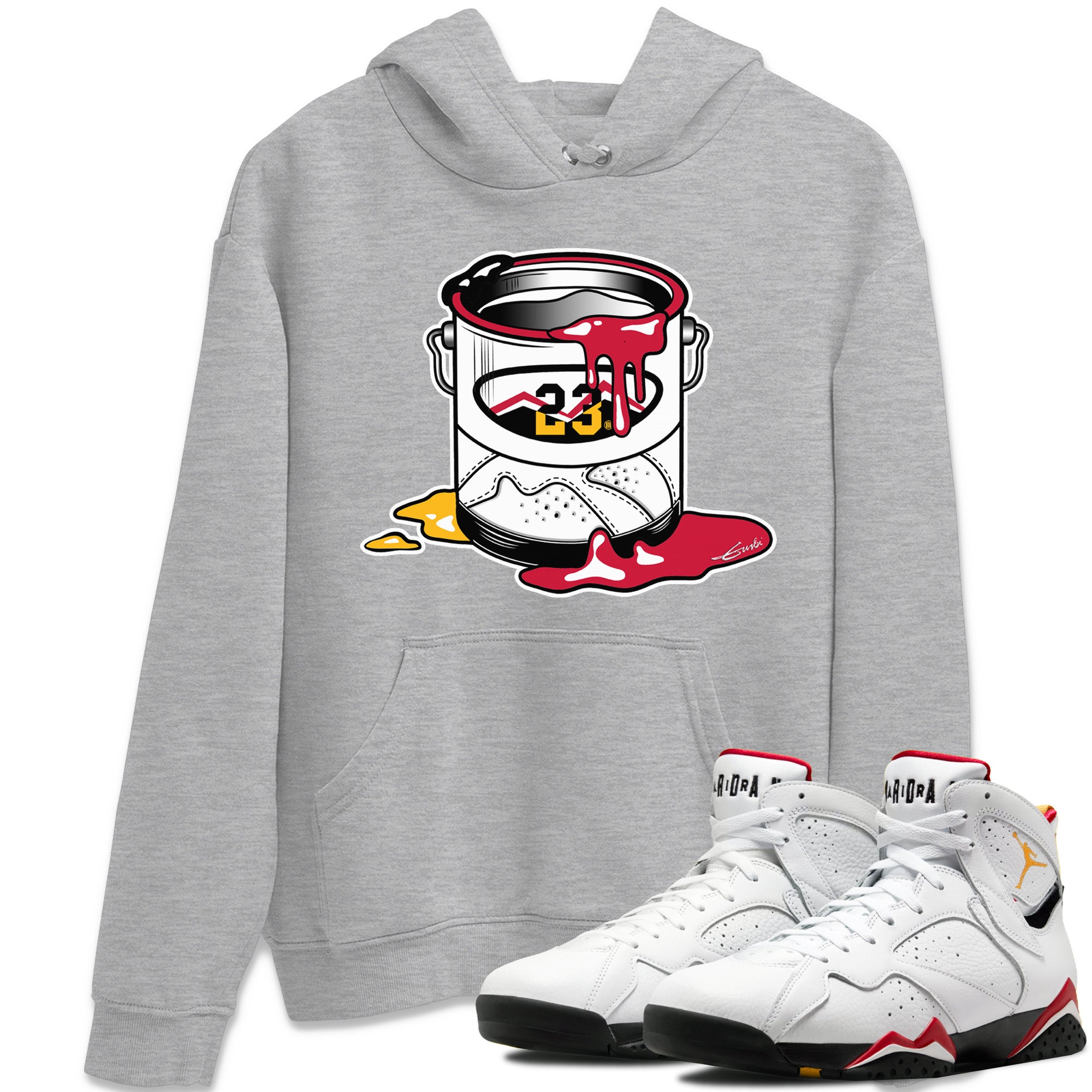 Bucket Unisex Tops - Air Jordan 7 Cardinal
