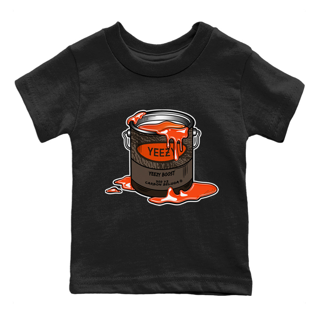 Bucket Kids Tops - Yeezy 350 Carbon Beluga