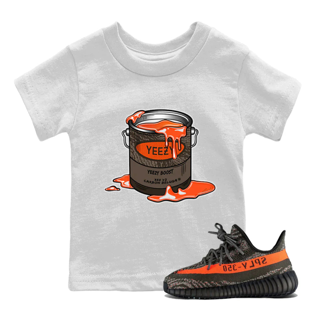 Bucket Kids Tops - Yeezy 350 Carbon Beluga