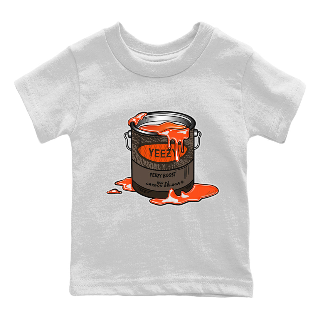 Bucket Kids Tops - Yeezy 350 Carbon Beluga