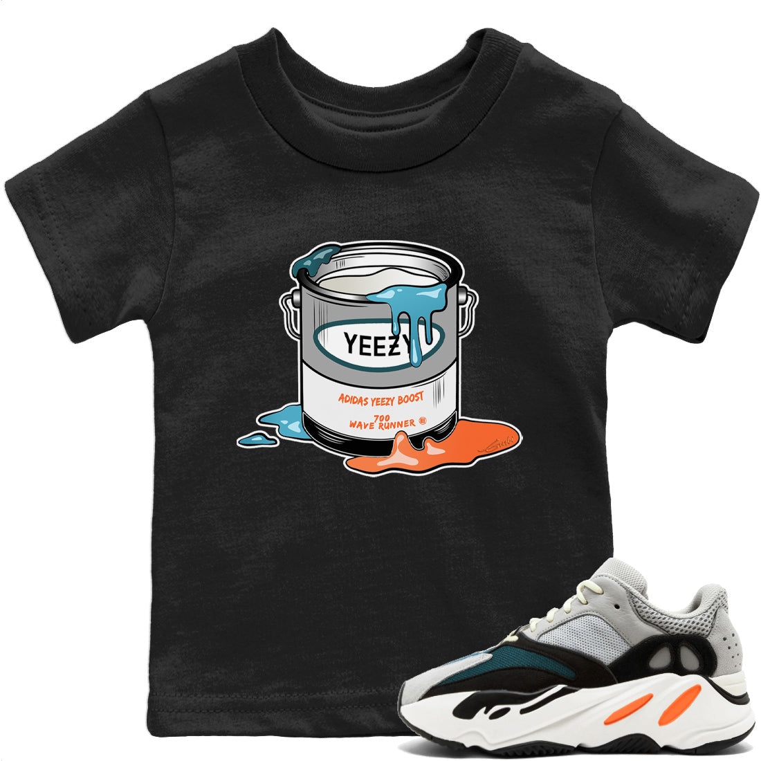 Bucket Kids Tops - Yeezy 700 Wave Runner