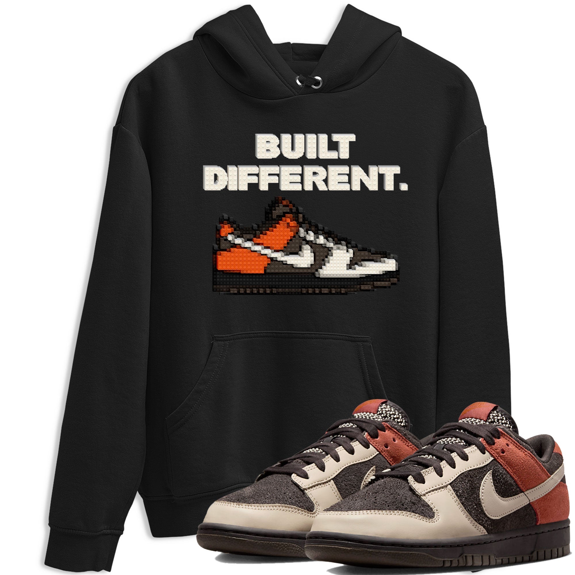 Built Different snkmatch Tees - Dunk Red Panda