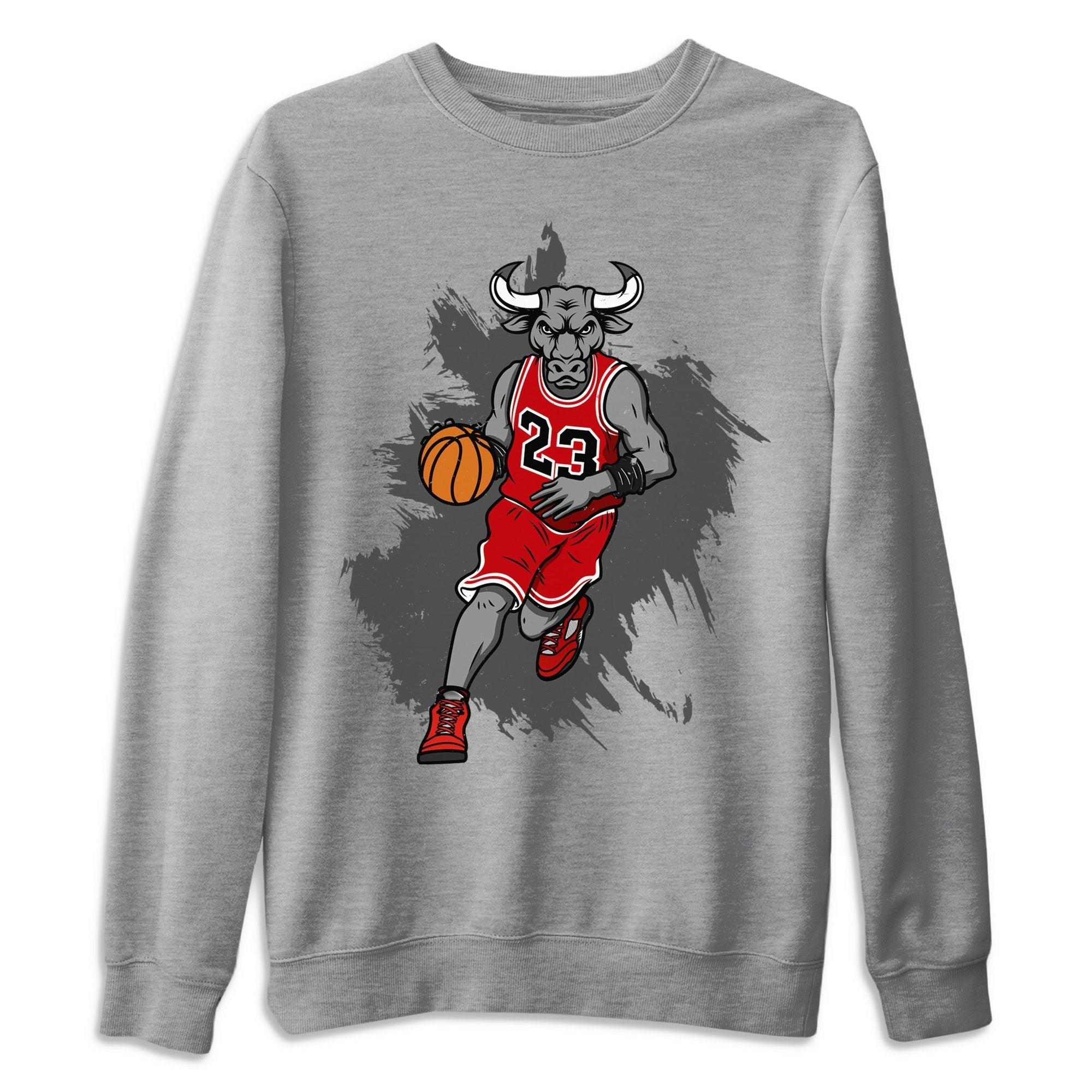 Bull Figure Unisex Tops - Air Jordan 5 Raging Bull