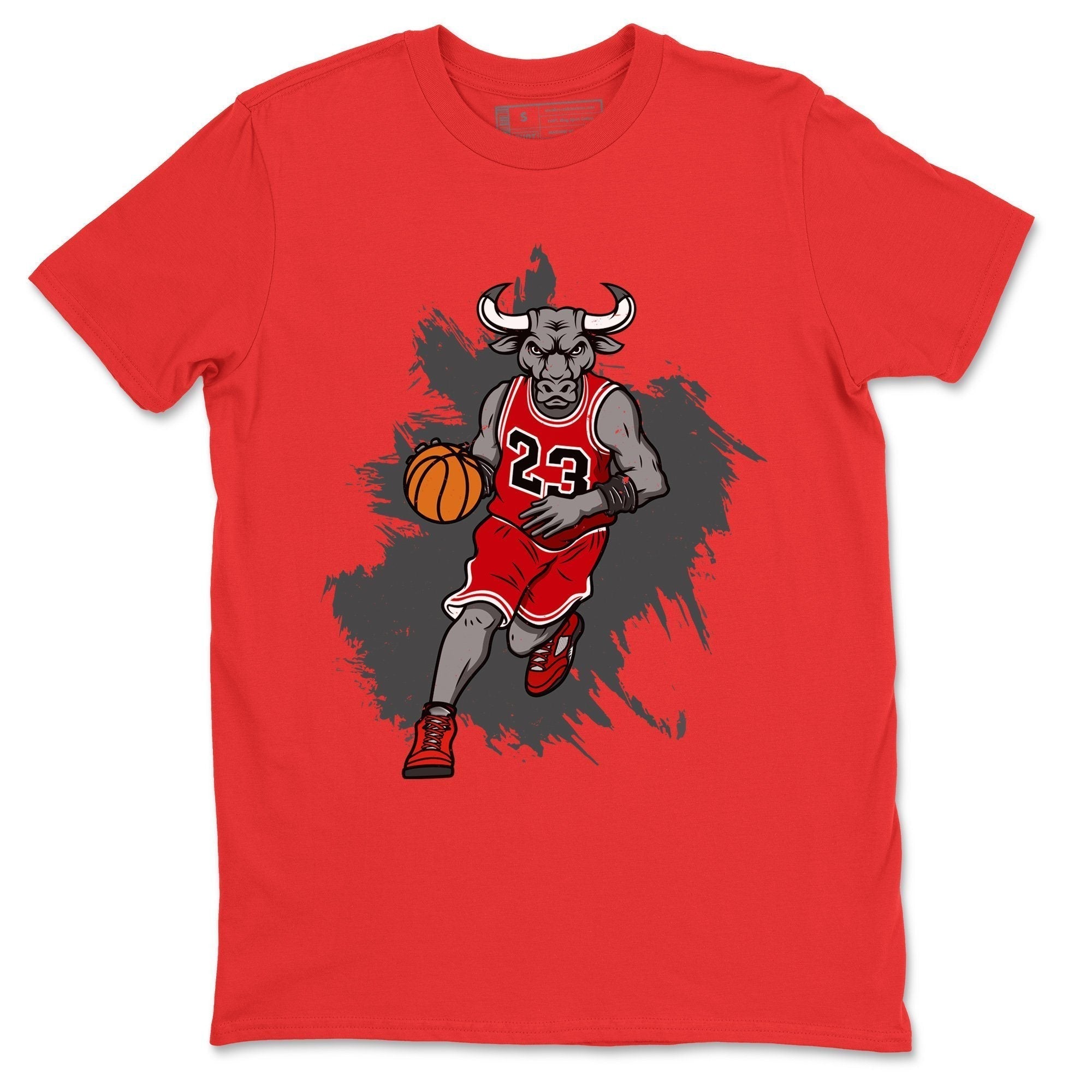 Bull Figure Unisex Tops - Air Jordan 5 Raging Bull