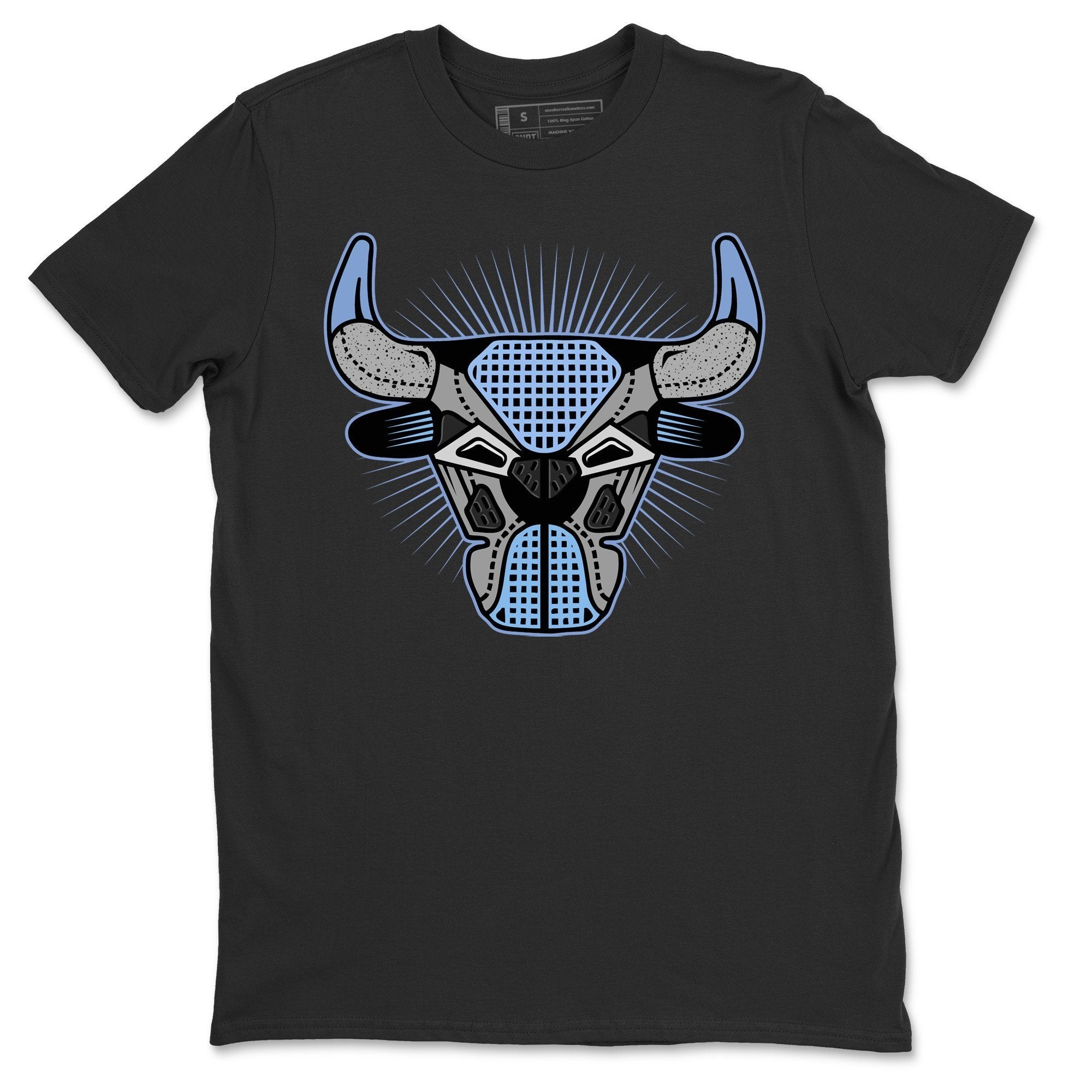 Bull Head Unisex Tops - Air Jordan 4 University Blue