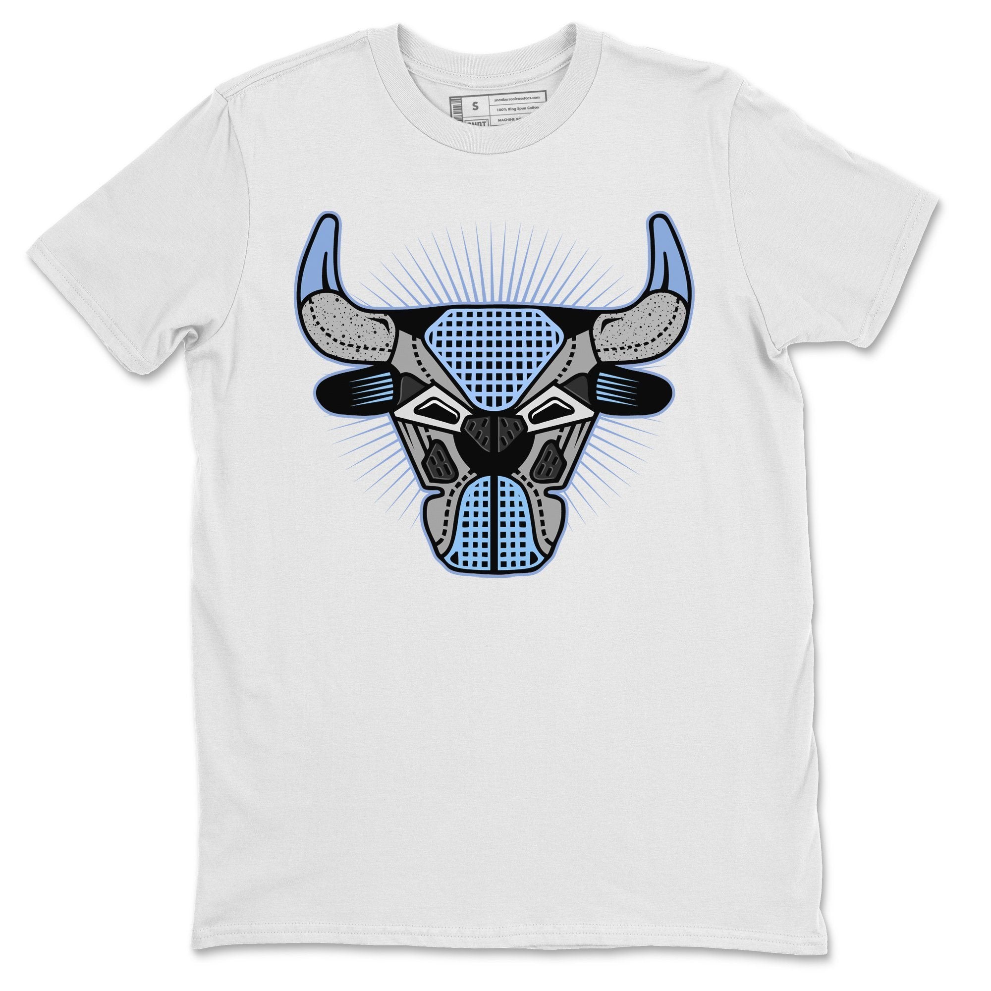 Bull Head Unisex Tops - Air Jordan 4 University Blue