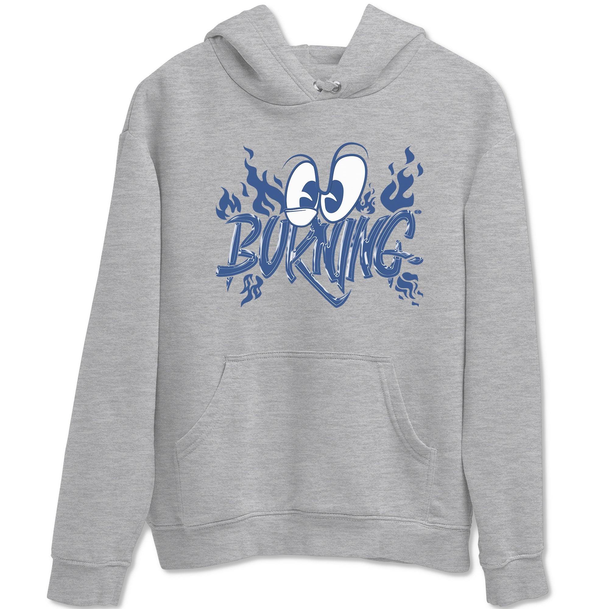 Burning snkmatch Tees - Air Jordan 11 Diffused Blue
