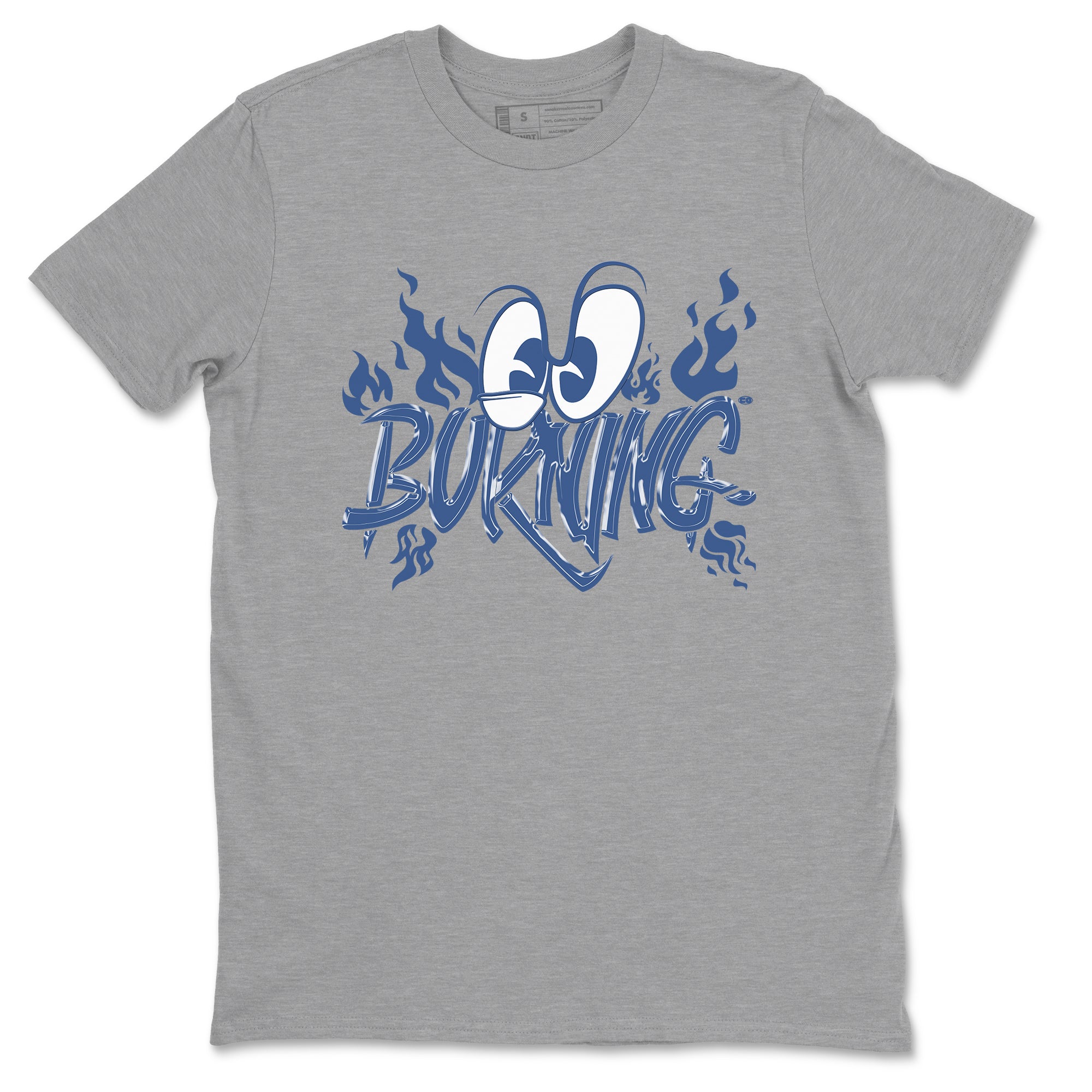 Burning snkmatch Tees - Air Jordan 11 Diffused Blue