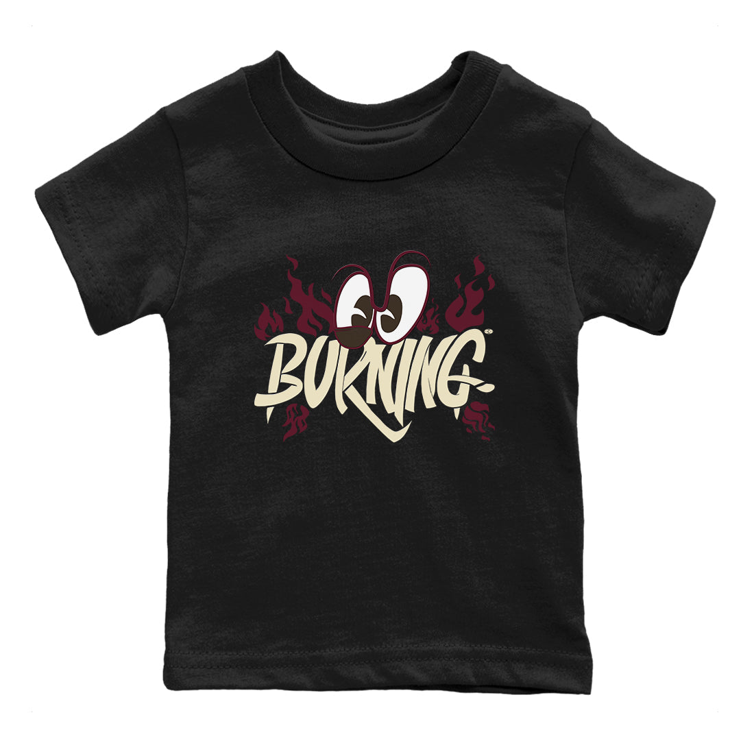 Burning snkmatch Tees Kids - Air Jordan 3 A Ma Maniere x Burgundy Crush