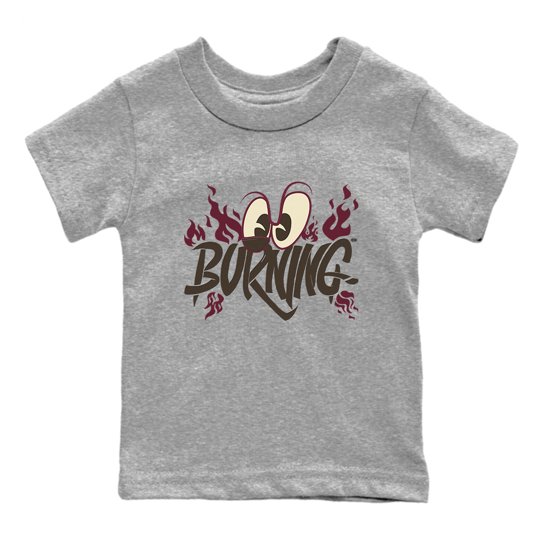 Burning snkmatch Tees Kids - Air Jordan 3 A Ma Maniere x Burgundy Crush