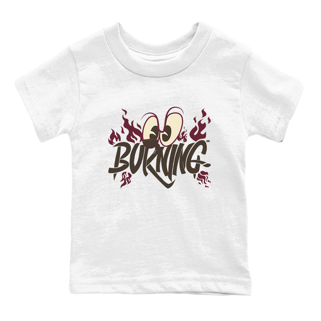 Burning snkmatch Tees Kids - Air Jordan 3 A Ma Maniere x Burgundy Crush