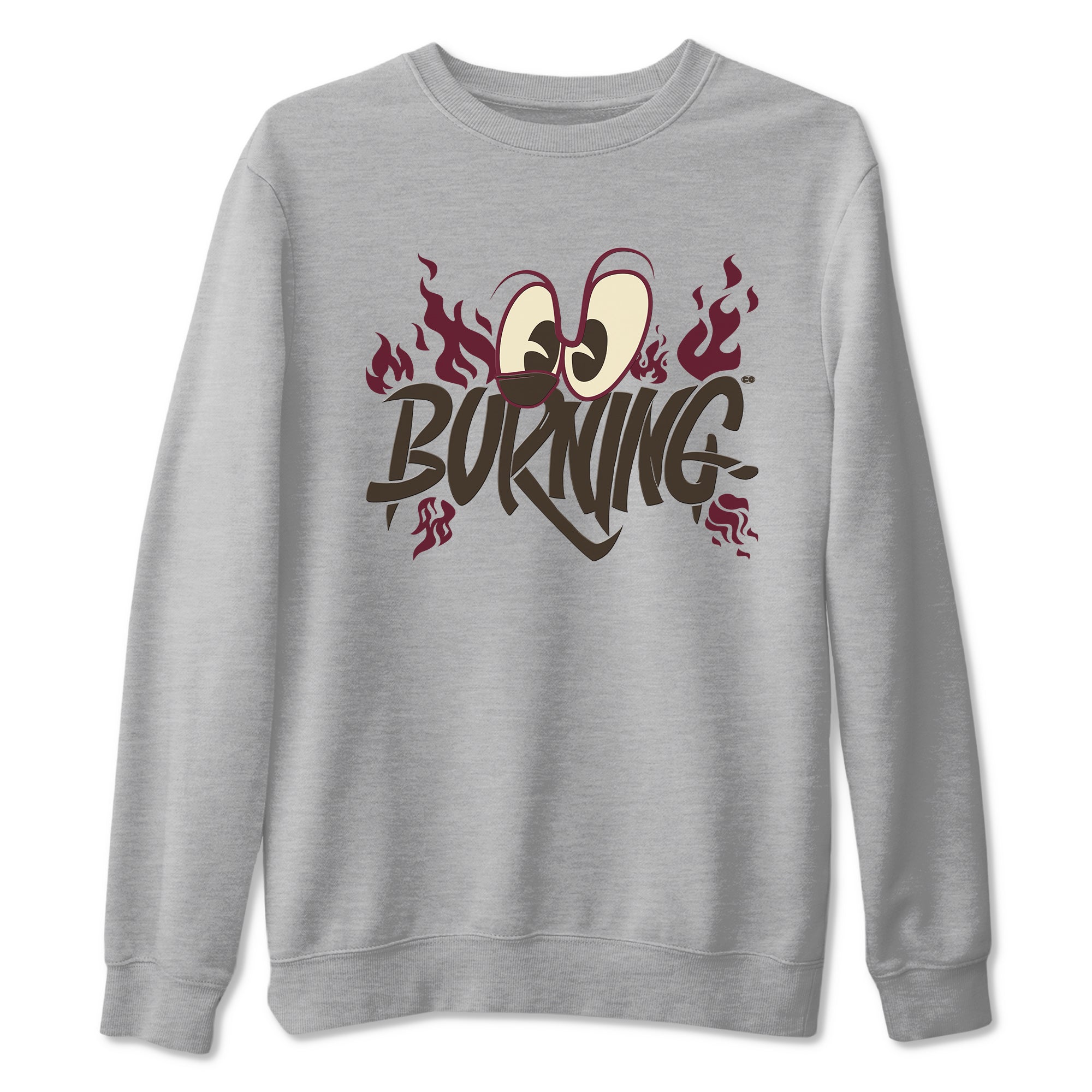 Burning snkmatch Tees - Air Jordan 3 A Ma Maniere x Burgundy Crush