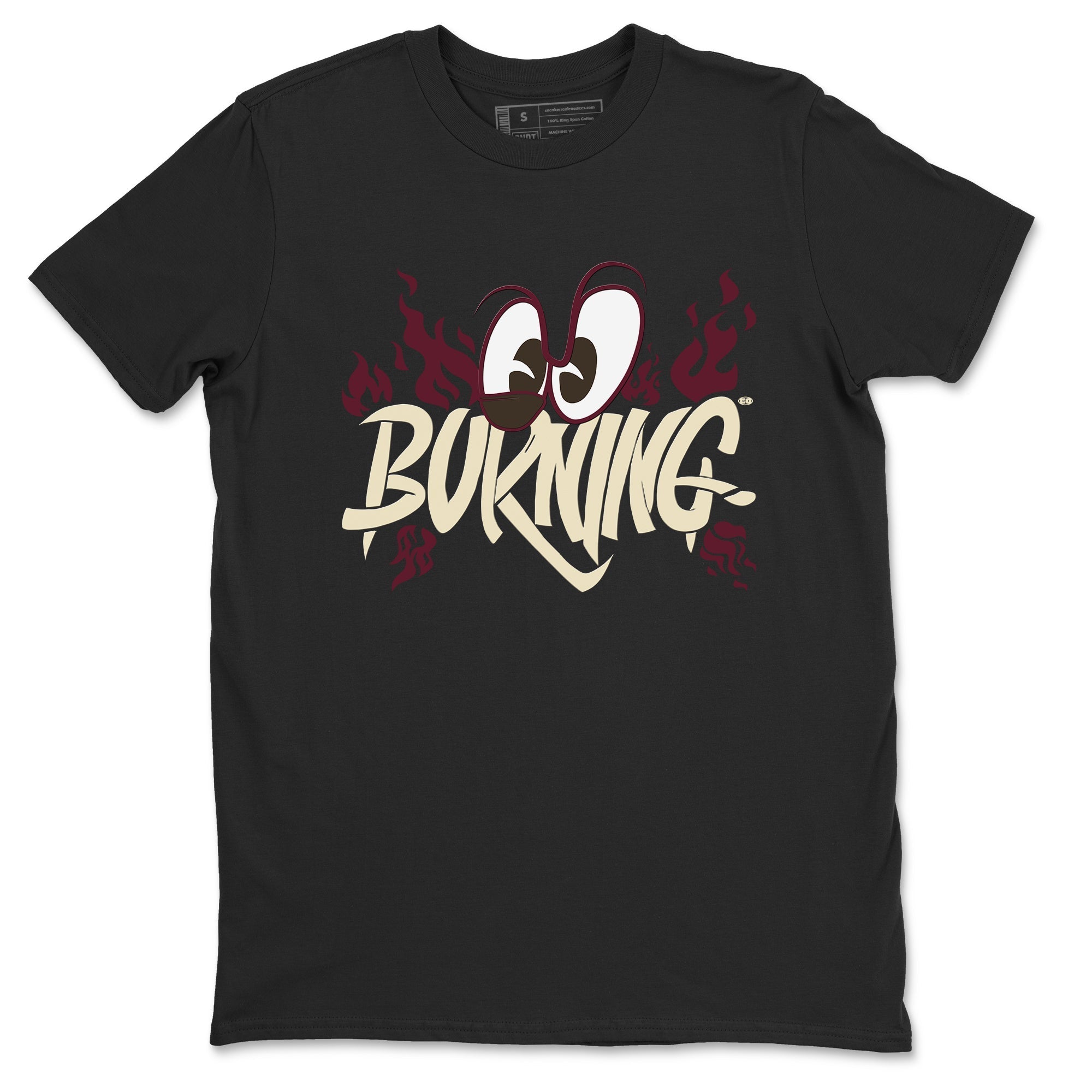 Burning snkmatch Tees - Air Jordan 3 A Ma Maniere x Burgundy Crush