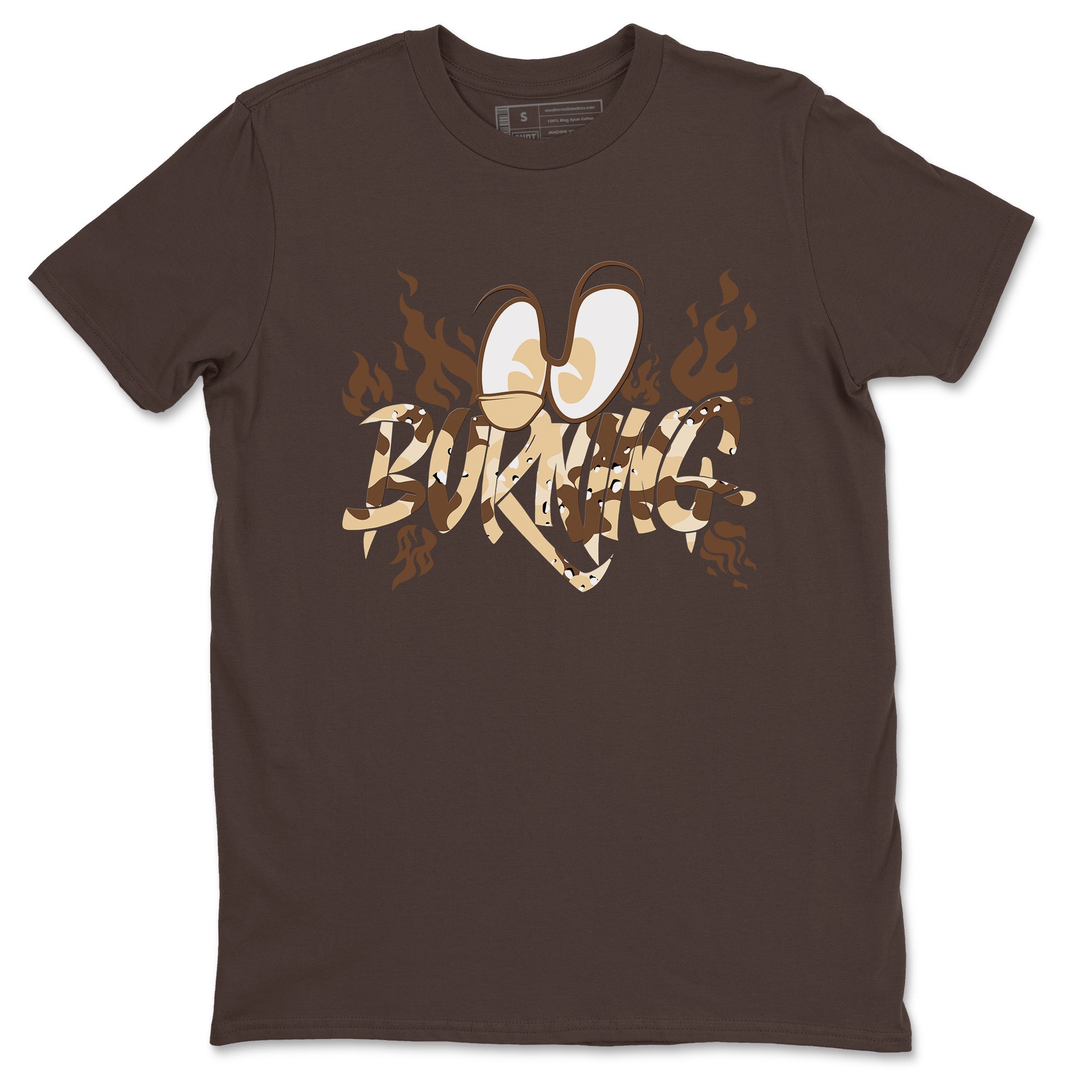 Burning snkmatch Tees - Air Jordan 3 Desert Camo