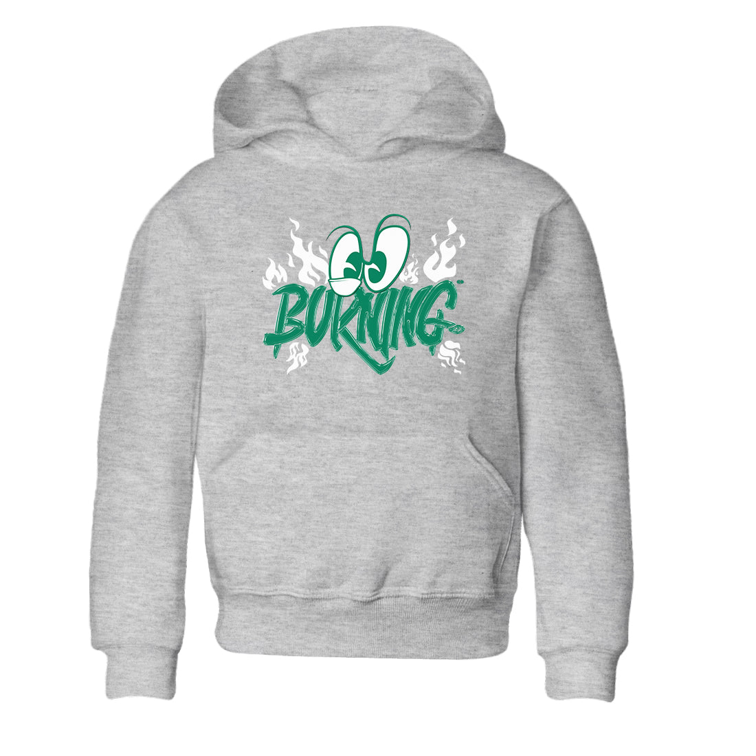 Burning snkmatch Tees Kids - Air Jordan 4 Oxidized Green