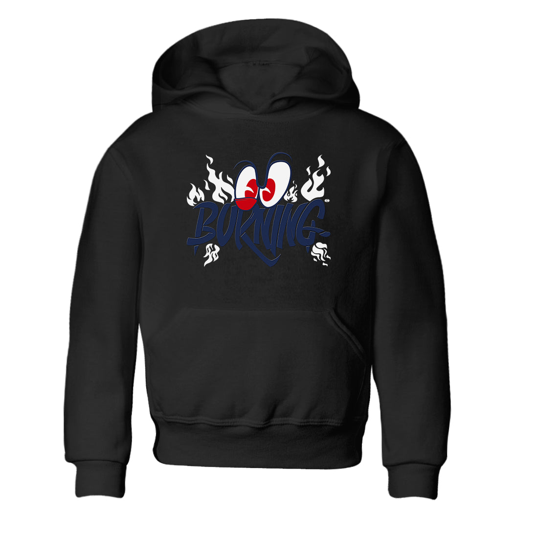 Burning snkmatch Tees Kids - Air Jordan 6 White And Midnight Navy