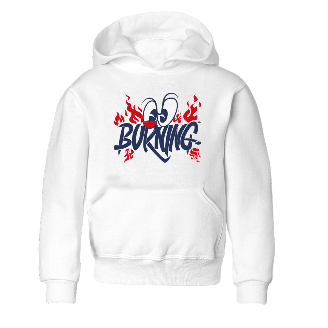 Burning snkmatch Tees Kids - Air Jordan 6 White And Midnight Navy