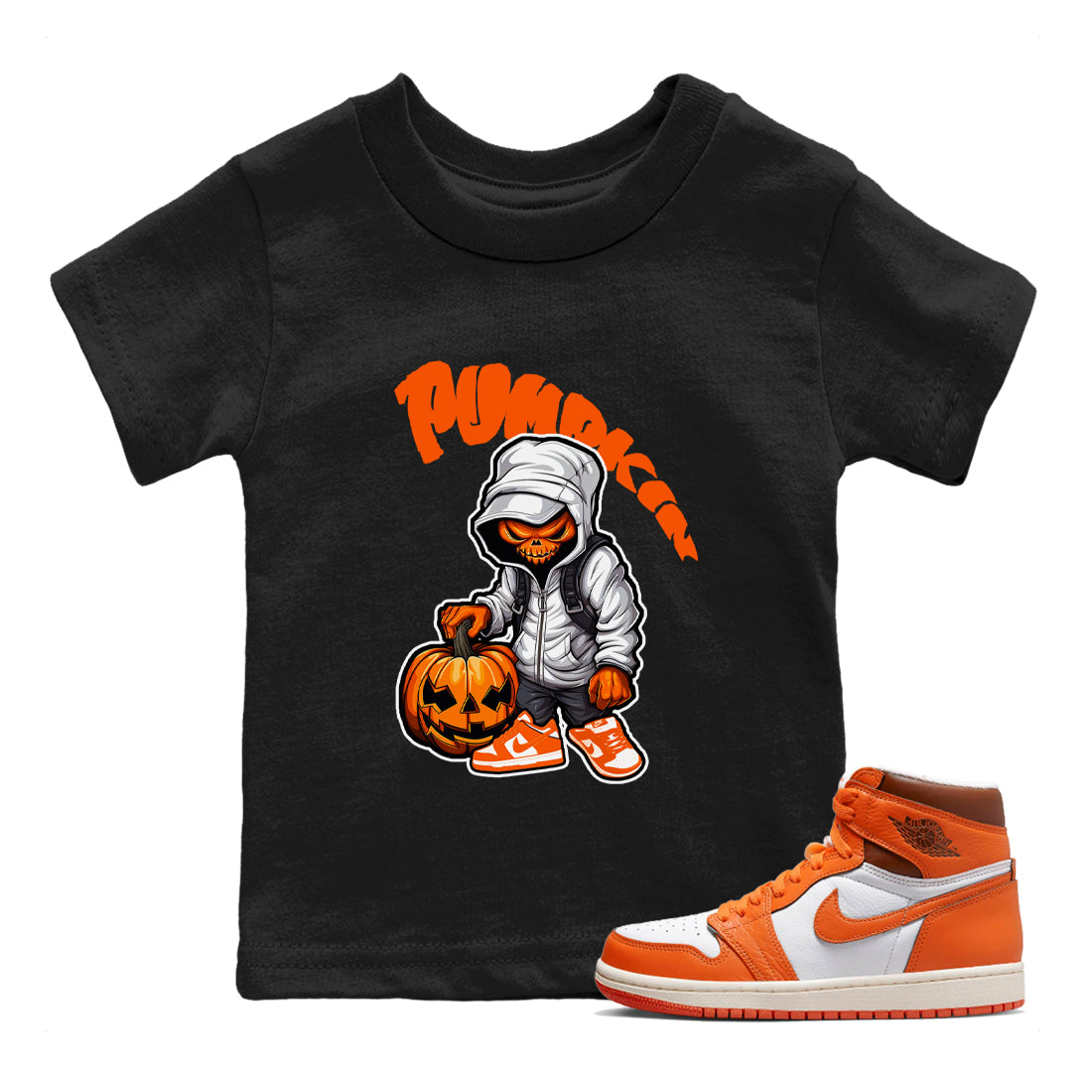 Bastard Pumpkin snkmatch Tee Kids - Air Jordan 1 Starfish
