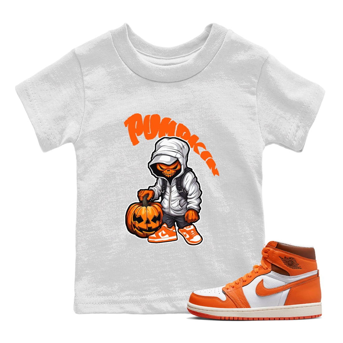 Bastard Pumpkin snkmatch Tee Kids - Air Jordan 1 Starfish