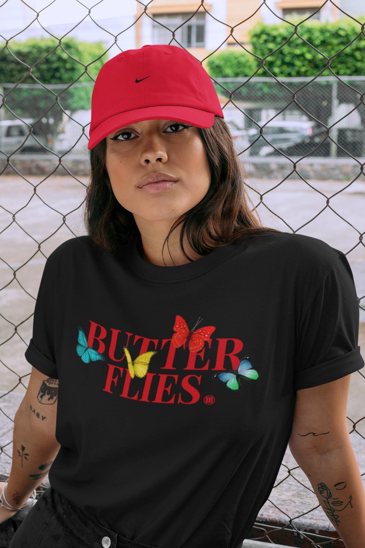 Butterflies Unisex Tops - Air Jordan 1 Siempre Familia