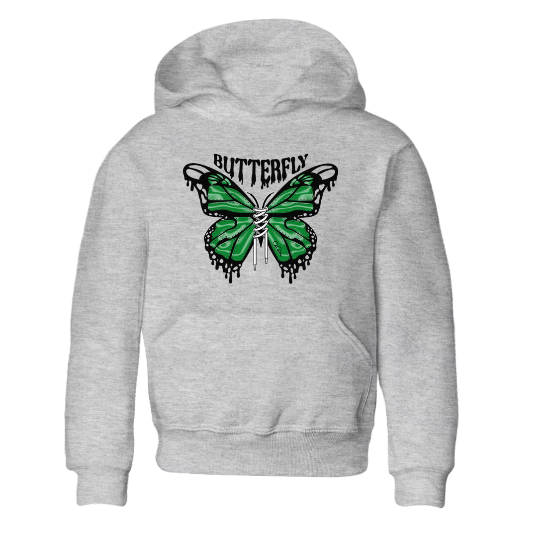 Butterfly Kids Tops - Air Jordan 1 Celtics