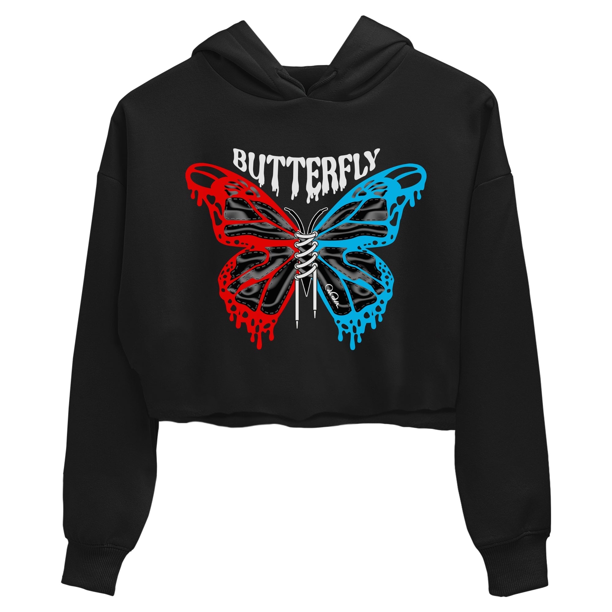 Butterfly Women's Tops - Air Jordan 1 UNC to Chicago