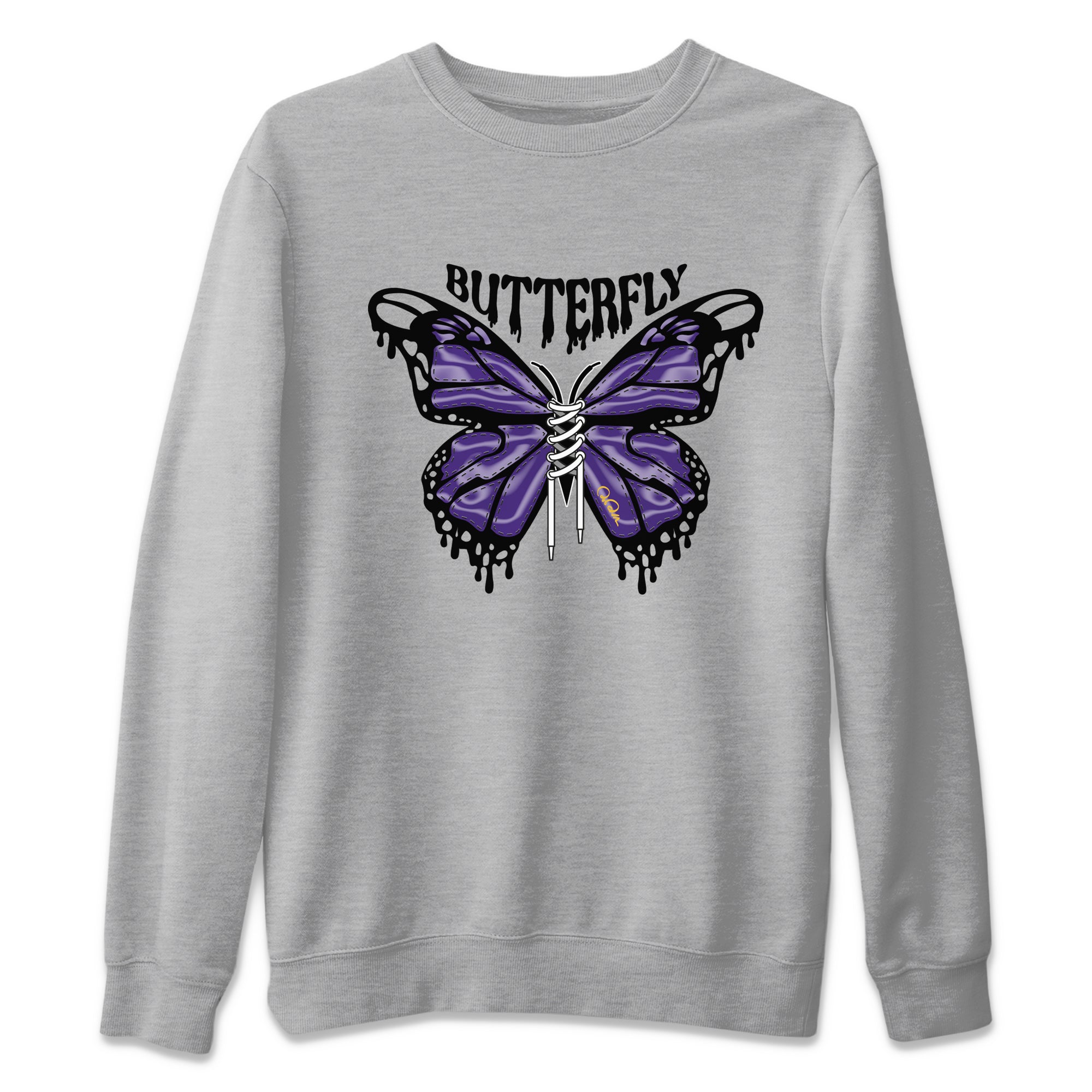 Butterfly Unisex Tops - Air Jordan 12 Field Purple
